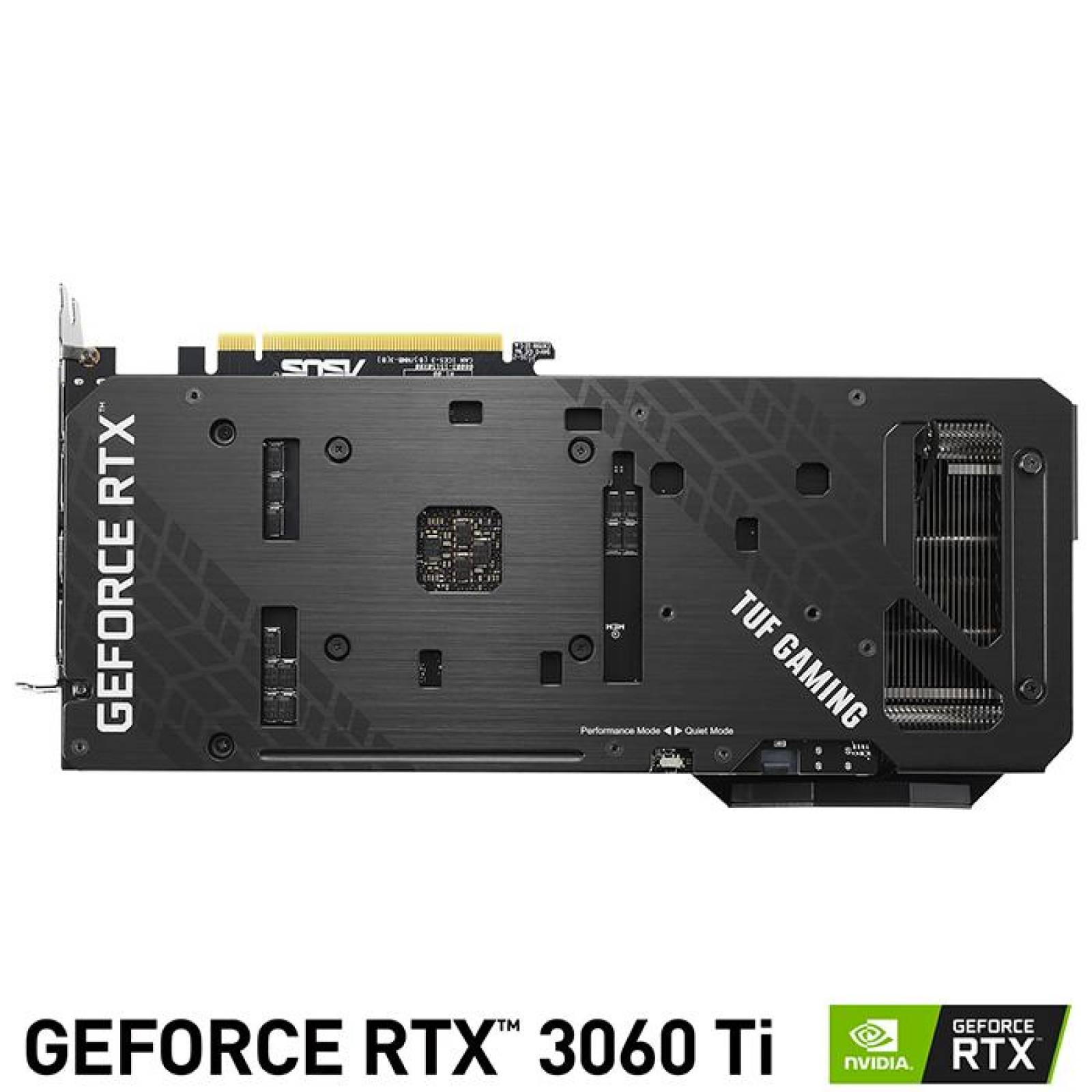 Tarjeta de Video ASUS Tuf Gaming GeForce RTX 3060 TI OC V2 8GB GDDR6 LHR TUF-RTX3060TI-O8G-V2-GAMING