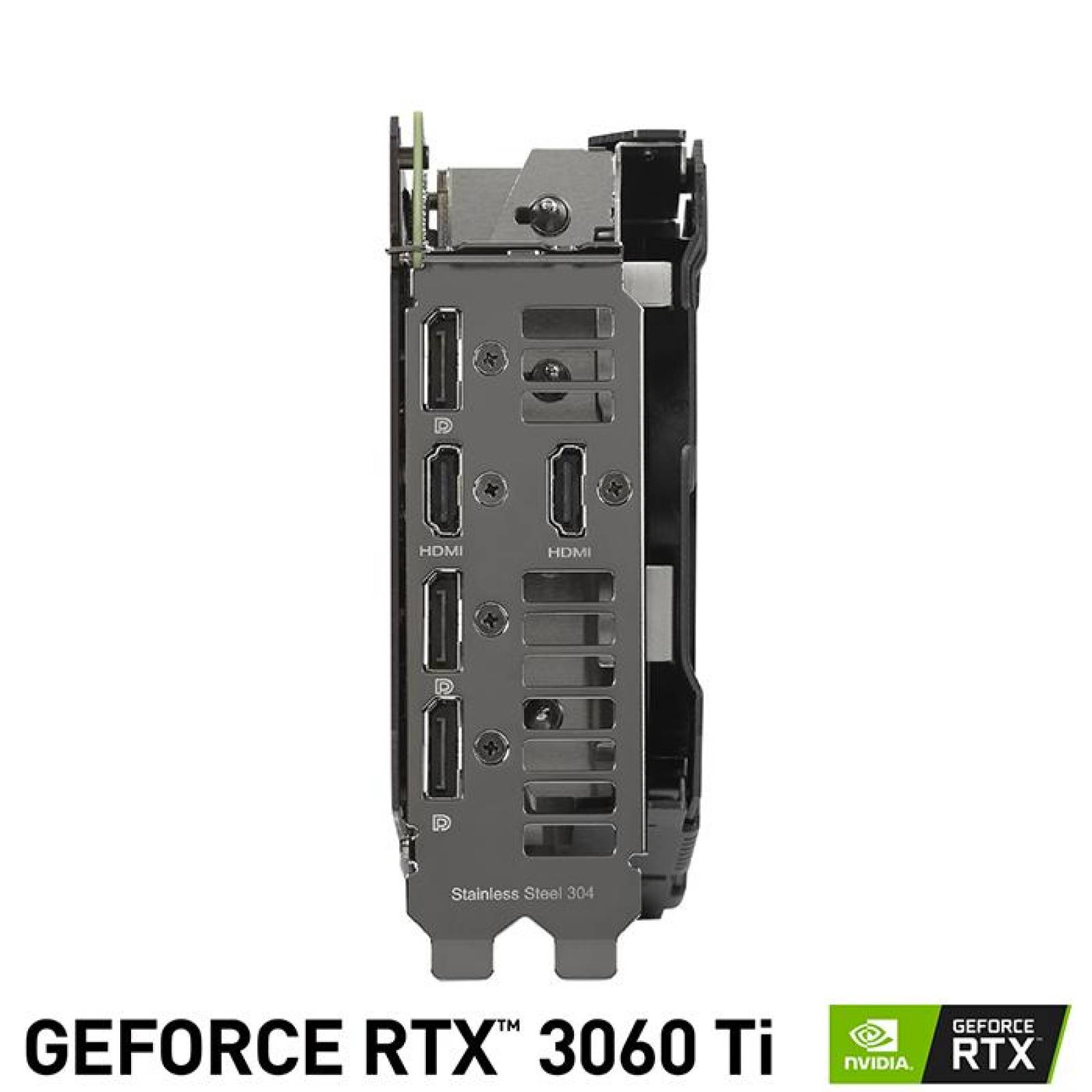 Tarjeta de Video ASUS Tuf Gaming GeForce RTX 3060 TI OC V2 8GB GDDR6 LHR TUF-RTX3060TI-O8G-V2-GAMING