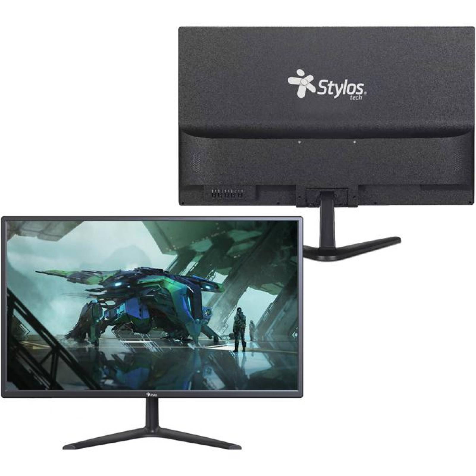 Monitor 19 pulgadas STYLOS 5ms 60Hz LED HD VGA HDMI STPMOT3B 