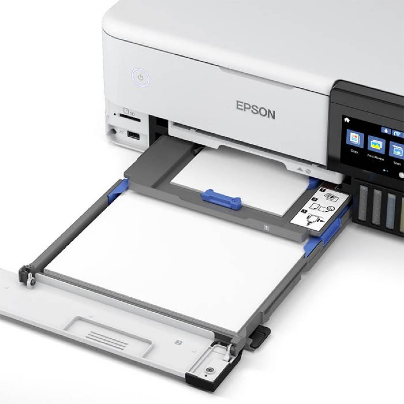 Multifuncional EPSON L8160 Ecotank Tinta Continua Inalambrica RJ45 C11CJ20301