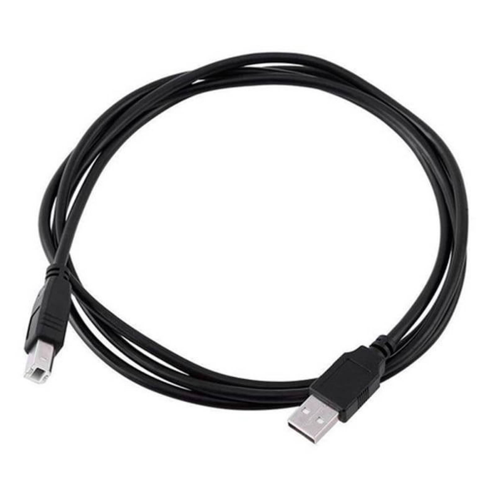 Cable Universal para Impresora USB 2.0 VORAGO Macho a Macho tipo AB 1.5 metros CAB-104 