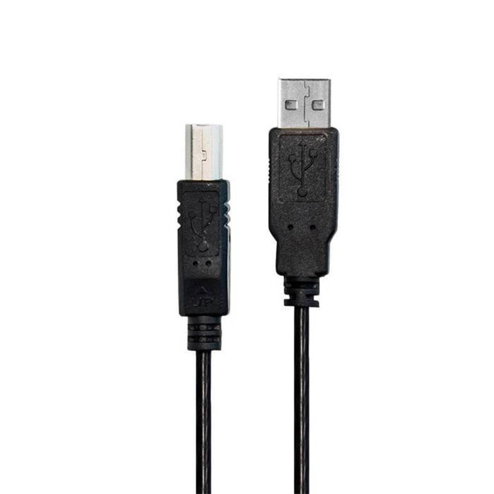 Cable Universal para Impresora USB 2.0 VORAGO Macho a Macho tipo AB 1.5 metros CAB-104 