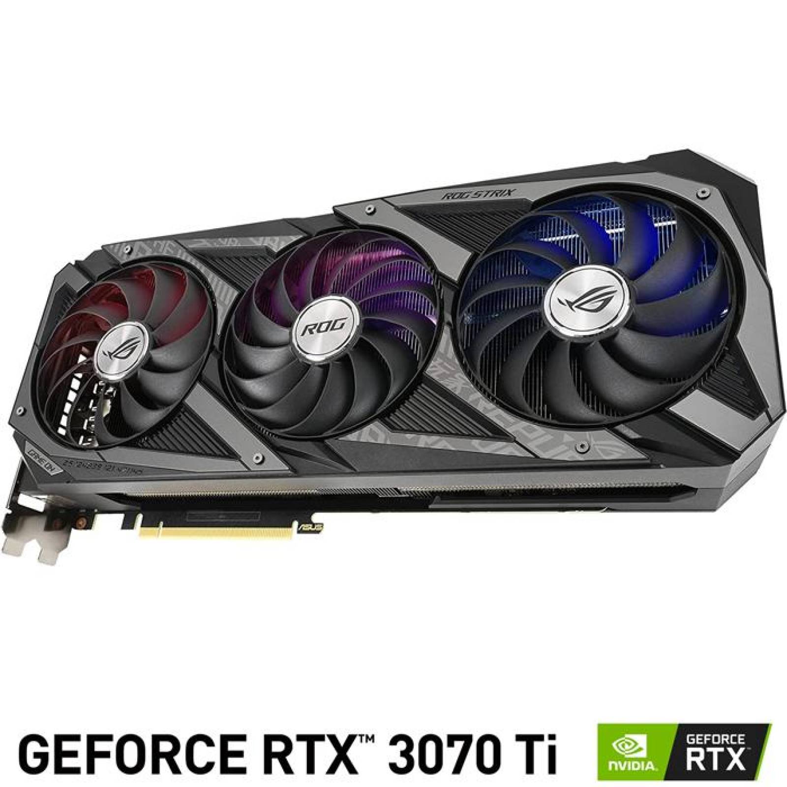 Tarjeta de Video ASUS ROG Strix GeForce RTX 3070 TI 8GB GDDR6X ROG-STRIX-RTX3070TI-O8G-GAMING 