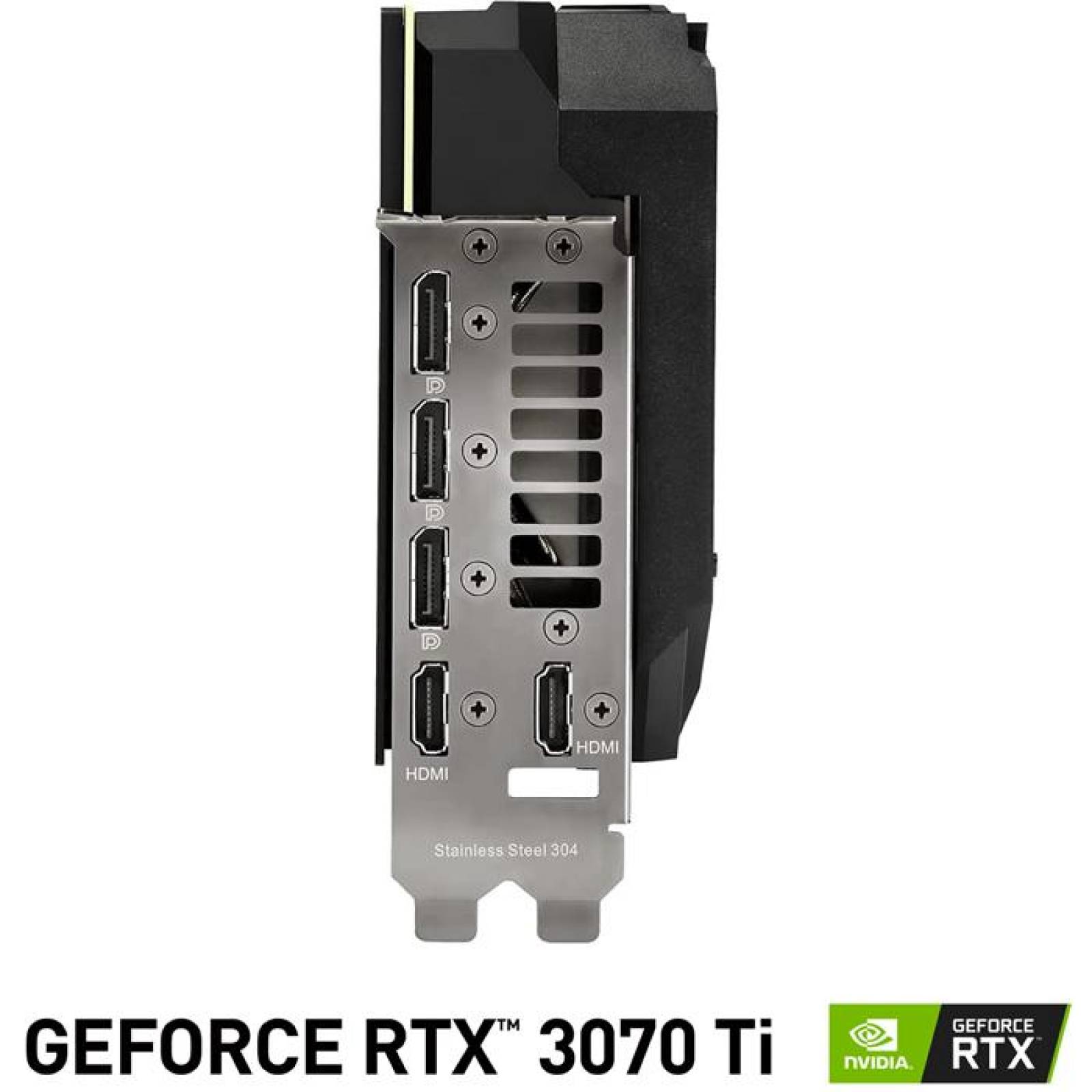 Tarjeta de Video ASUS ROG Strix GeForce RTX 3070 TI 8GB GDDR6X ROG-STRIX-RTX3070TI-O8G-GAMING 