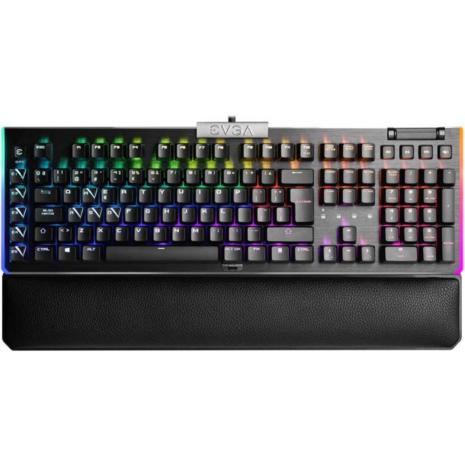 Teclado Gamer Mecanico EVGA Z20 Clicky RGB Backlit LED RGB USB