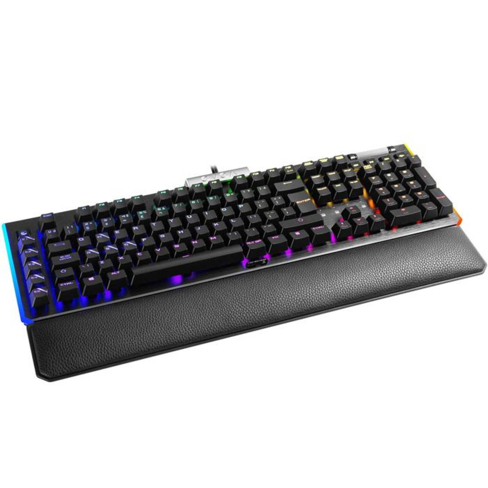 Teclado Gamer Mecanico EVGA Z20 Clicky RGB Backlit LED RGB USB