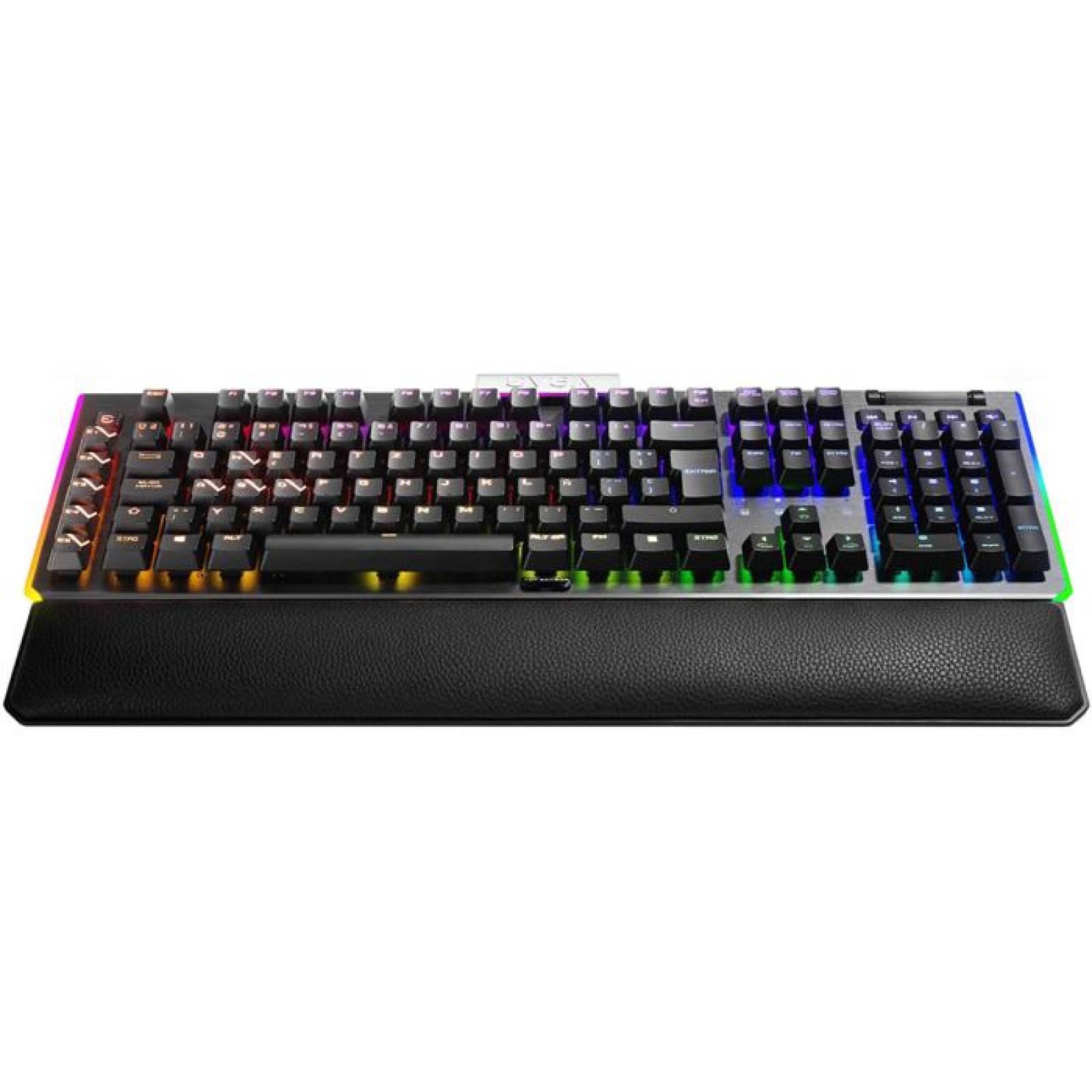 Teclado Gamer Mecanico EVGA Z20 Clicky RGB Backlit LED RGB USB