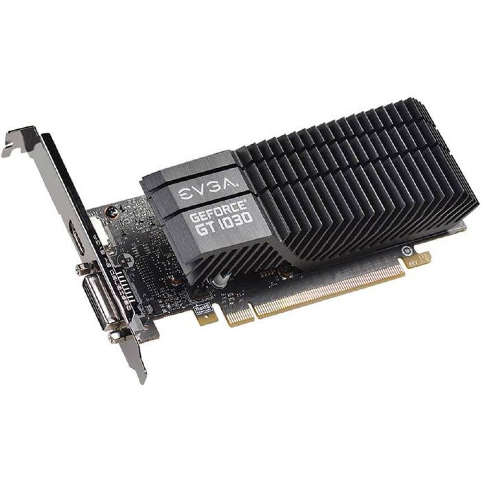 Tarjeta de Video EVGA GeForce GT 1030 SC 2GB GDDR5 Low Profile