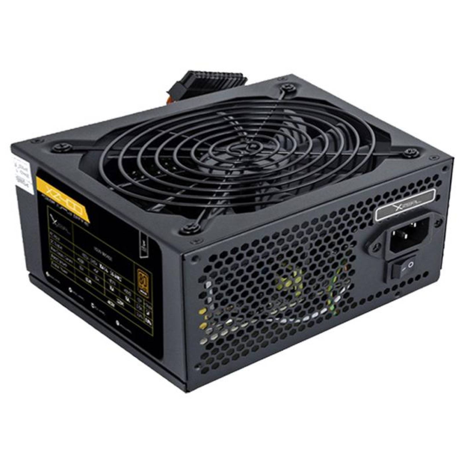 Fuente de Poder PC 400W Gamer XZEAL 80 Plus Bronze XZPS400B 