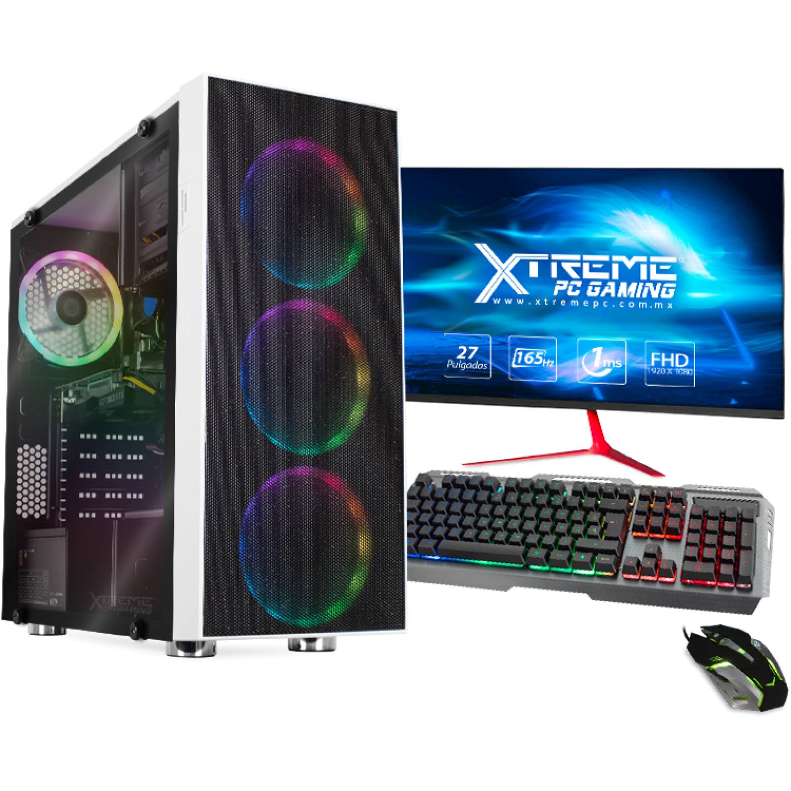 Xtreme PC Gamer GTX 1650 Core I5 10400F 16GB SSD 500GB Monitor 27 165HZ WIFI