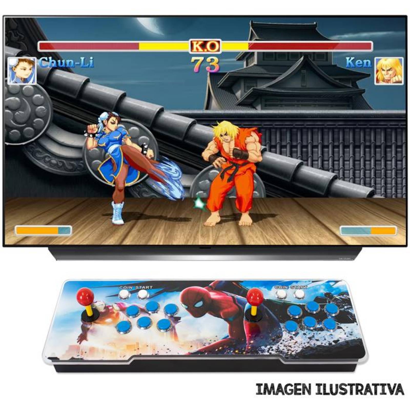 Consola Tablero Multijuegos Retro Maquinita HDMI 