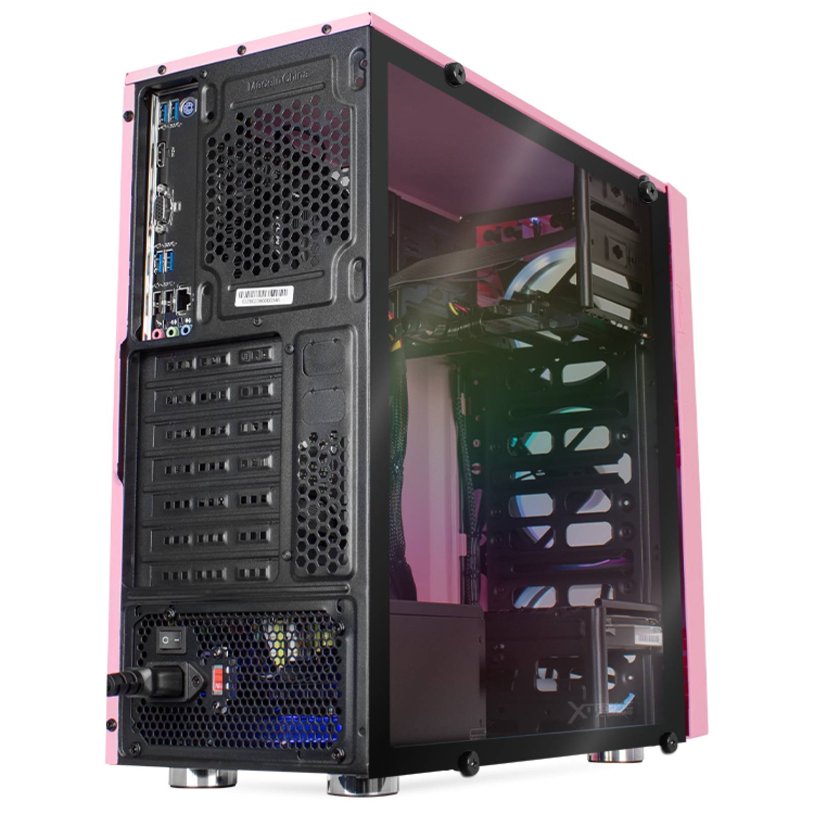 Xtreme PC Gamer AMD Radeon Vega Renoir Ryzen 5 5600G 16GB SSD 120GB 2TB WIFI Pink 