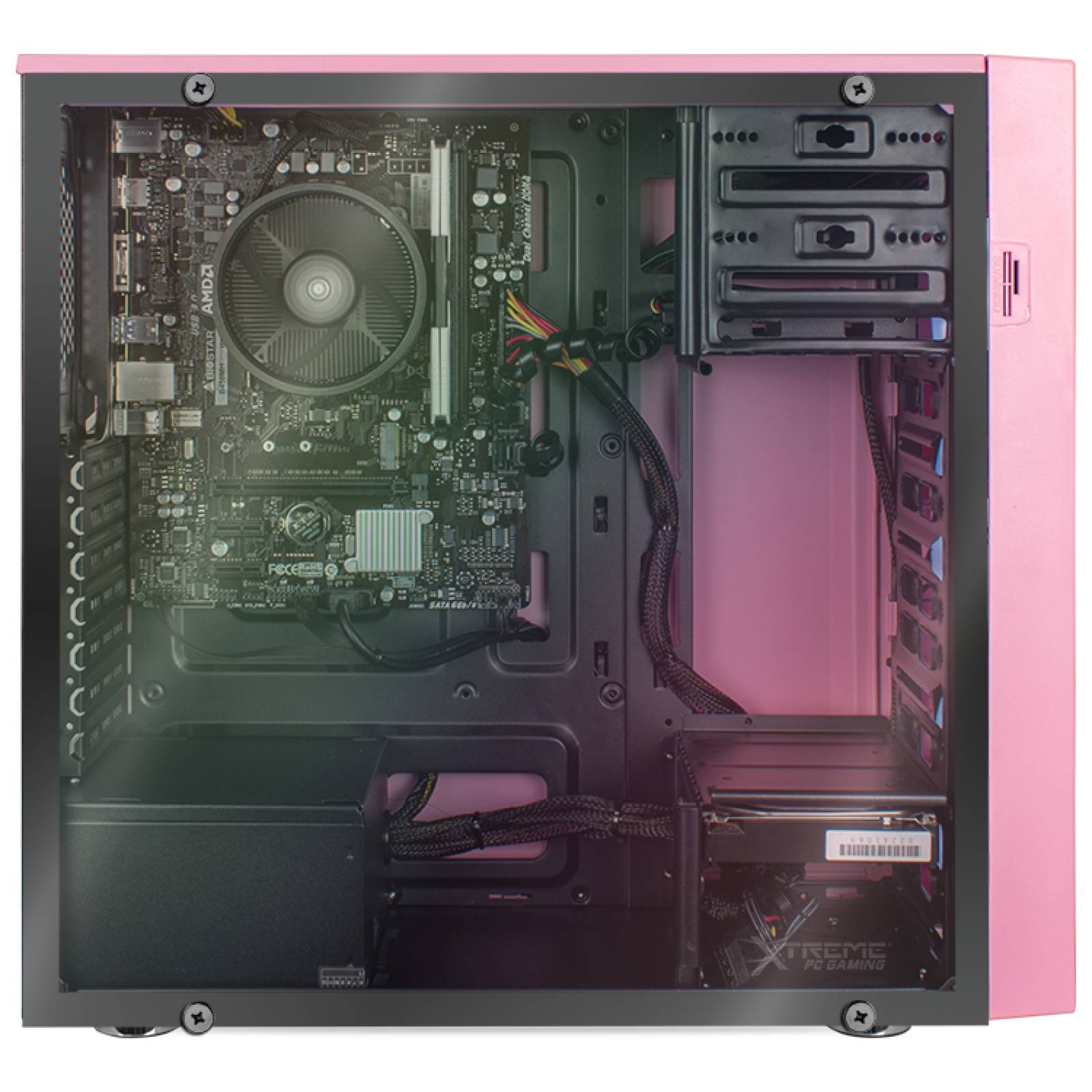 Xtreme PC Gamer AMD Radeon Vega Renoir Ryzen 5 5600G 16GB SSD 120GB 2TB WIFI Pink 