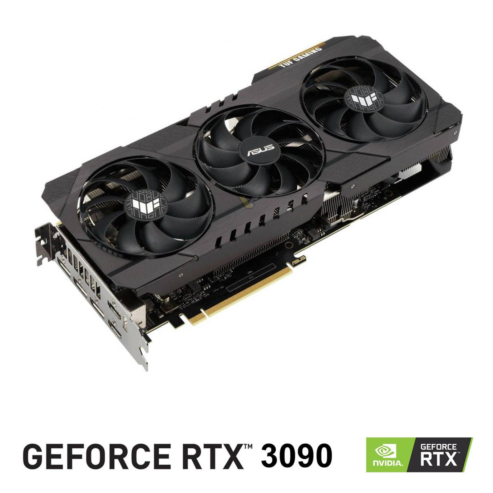 Tarjeta de Video ASUS TUF Gaming GeForce RTX 3090 OC 24GB GDDR6X TUF-RTX3090-O24G-GAMING 