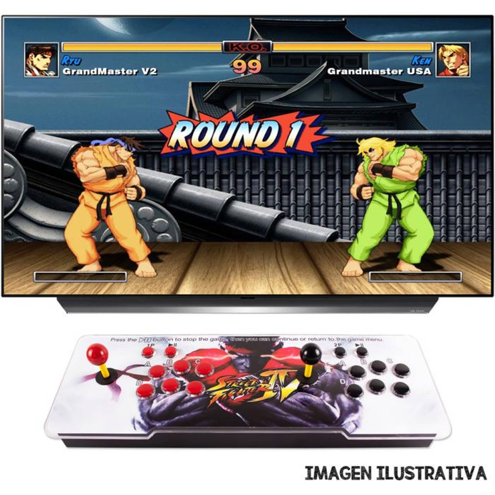 Consola Tablero Multijuegos Retro Maquinita HDMI 
