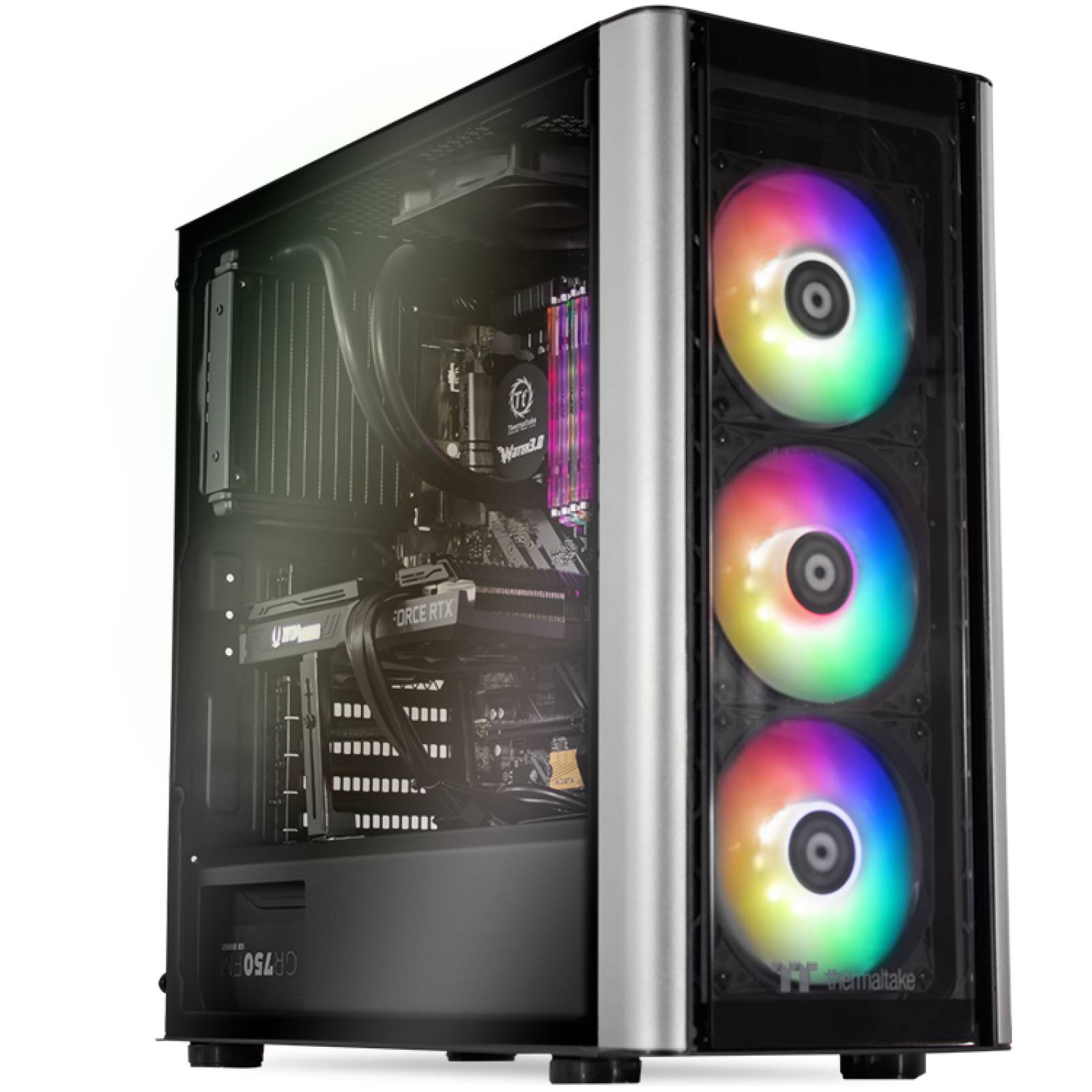 Xtreme PC Gamer TT eSports Geforce RTX 3070 Intel Core I7 10700KF 32GB SSD 512GB Sistema Liquido 
