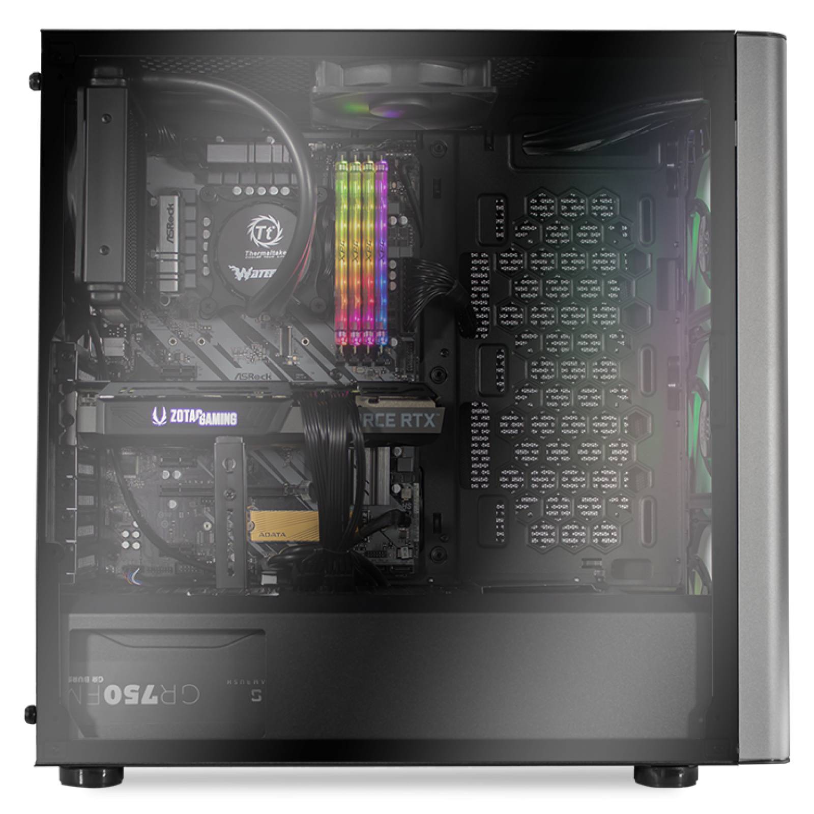 Xtreme PC Gamer TT eSports Geforce RTX 3070 Intel Core I7 10700KF 32GB SSD 512GB Sistema Liquido 
