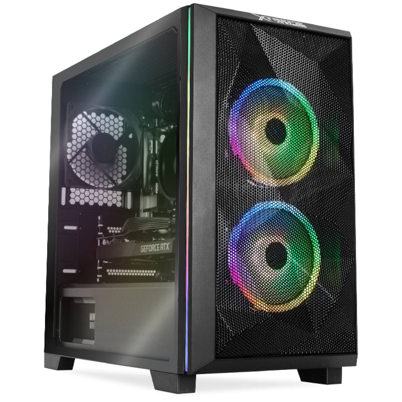 Xtreme PC Gamer Geforce RTX 3060 Ryzen 5 3600 16GB SSD 480GB 2TB RGB 