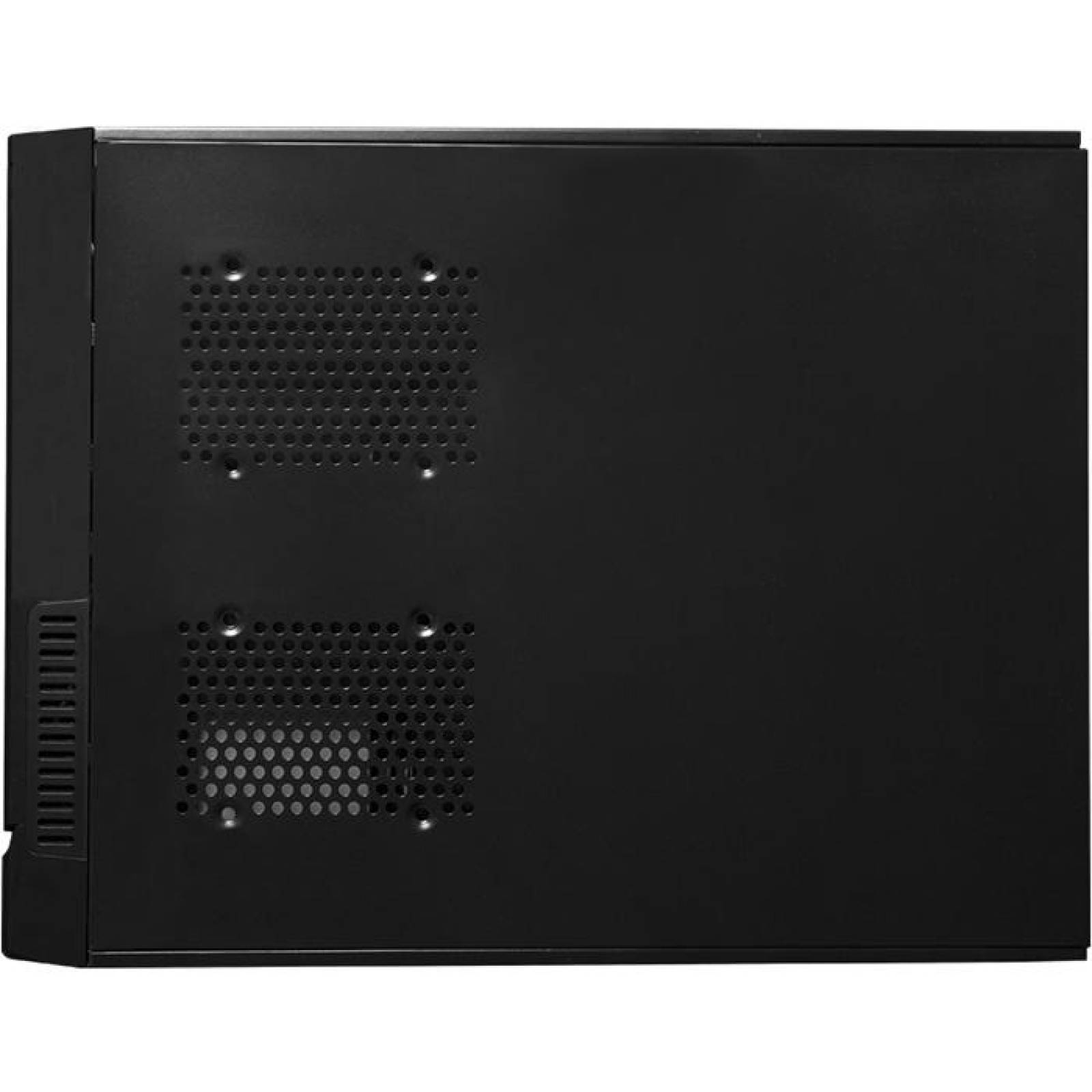 Gabinete ACTECK ATOM GS240 Micro ATX Mini Torre Slim Fuente 450W Metal Negro AC-929042 