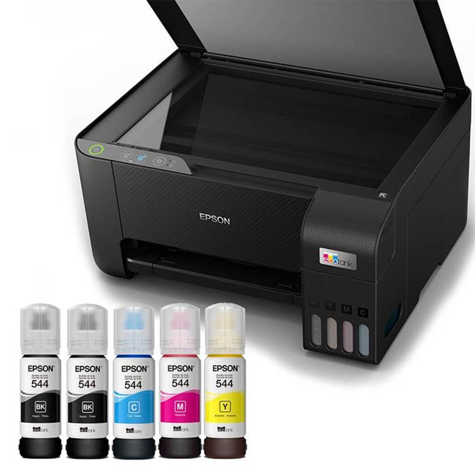 Multifuncional EPSON L3210 EcoTank Tinta Continua 5 Tintas T544 33 ppm USB C11CJ68301-V2 