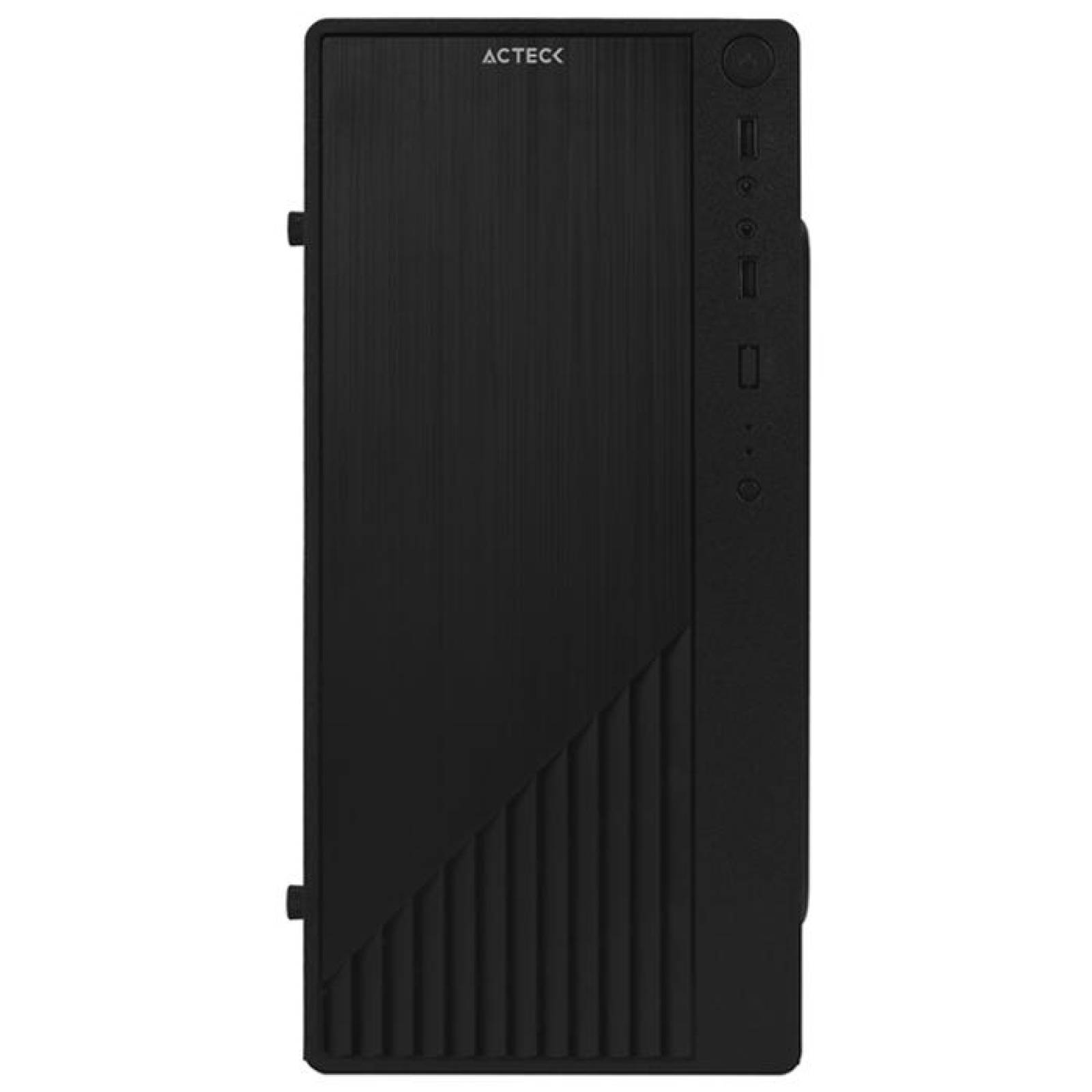 Gabinete ACTECK KIOTO GC220 Micro ATX Mini Torre Fuente 500W Acrilico Negro AC-933063