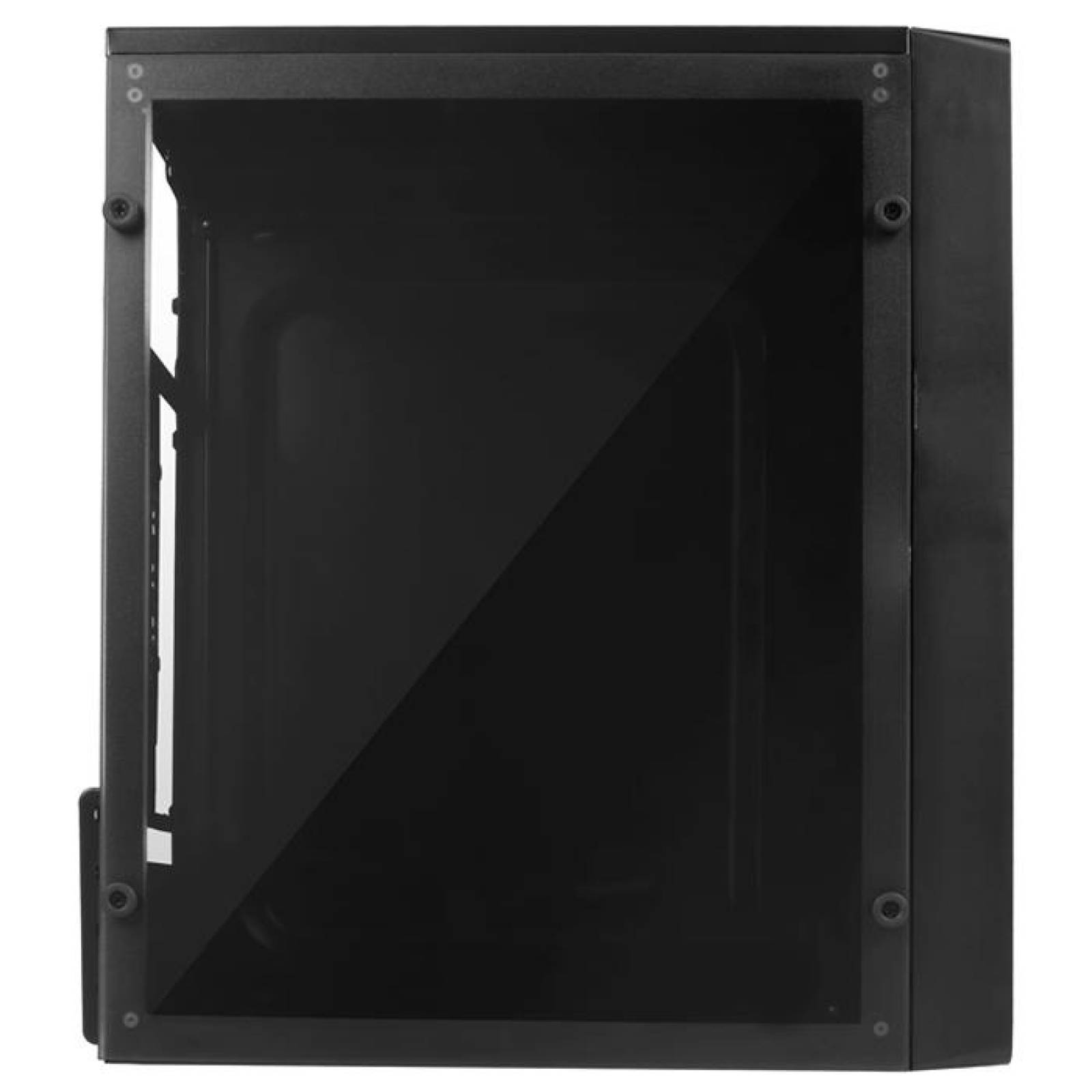 Gabinete ACTECK KIOTO GC220 Micro ATX Mini Torre Fuente 500W Acrilico Negro AC-933063