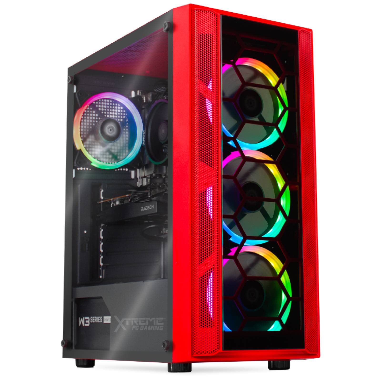 Xtreme Pc Gamer Amd Radeon Rx 6500 Xt Ryzen 5 5600X Ssd 240Gb 2Tb Wifi Red