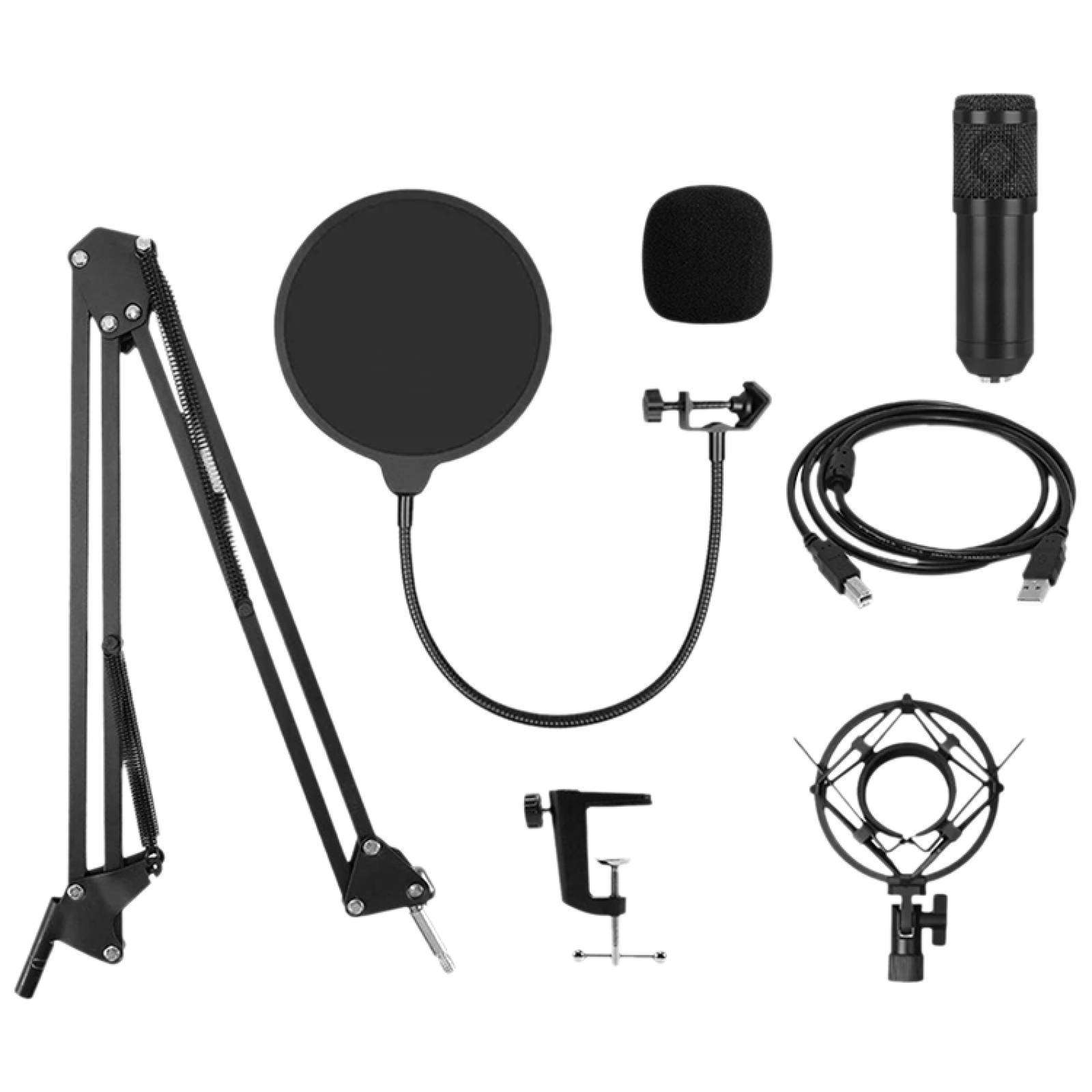 Kit Streaming Xtreme PC Gamer XTKTM100 Microfono Brazo Camara Web 