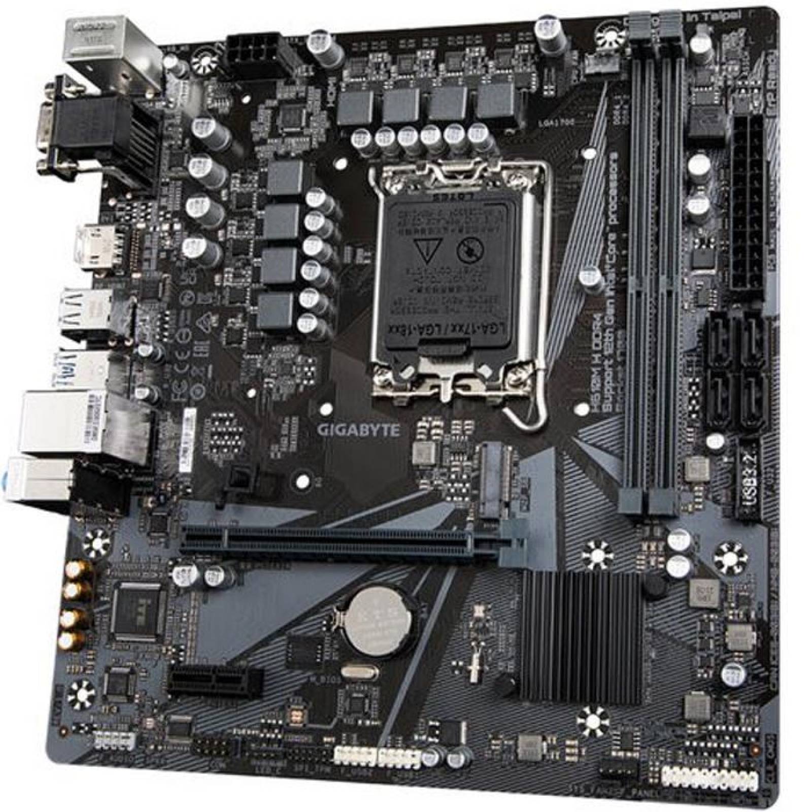 Tarjeta Madre GIGABYTE H610M H Intel 1700 DDR4 Micro ATX
