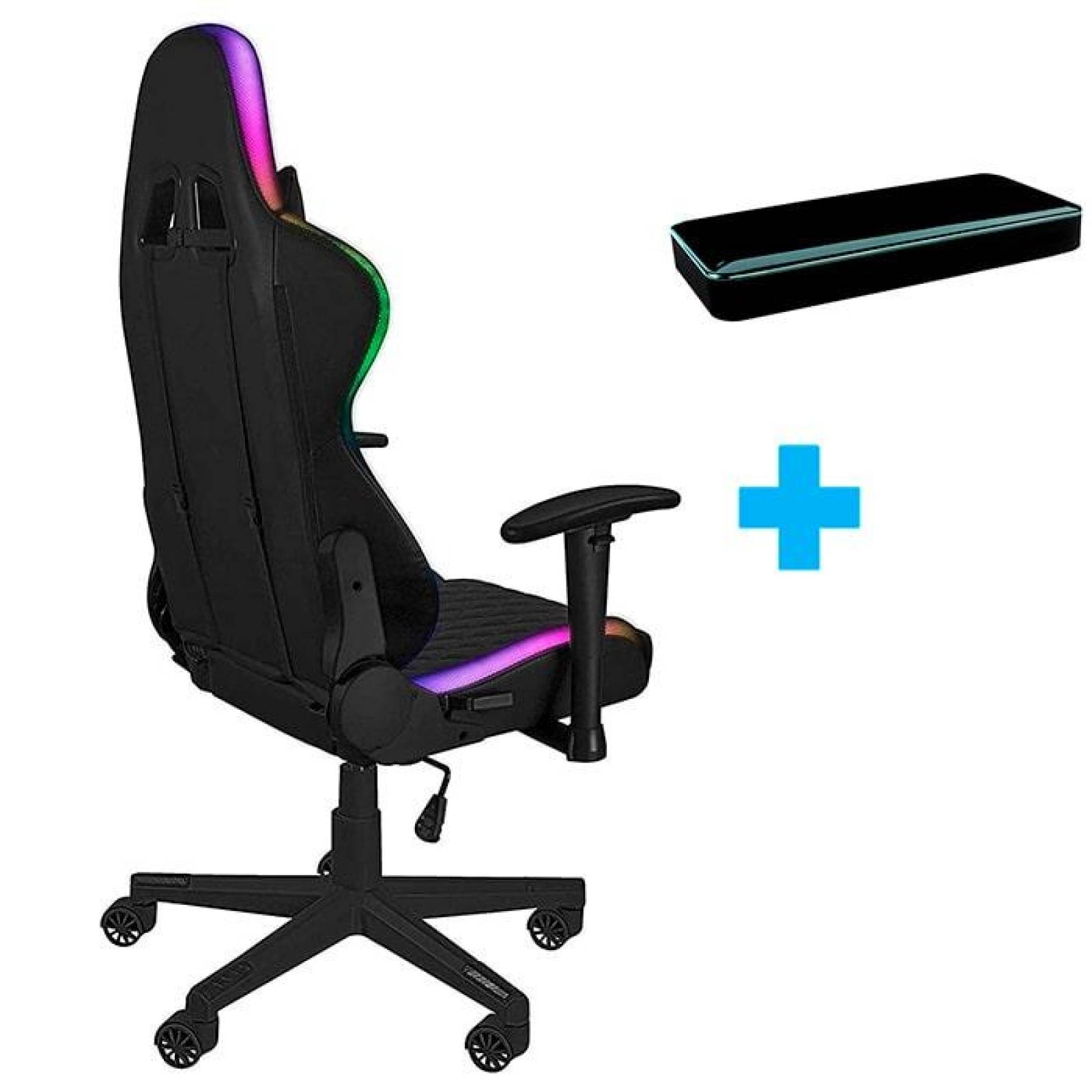 Silla Gamer BALAM RUSH Lighting Rush RGB Ergonomica Reclinable + Power Bank BR-923576-V2