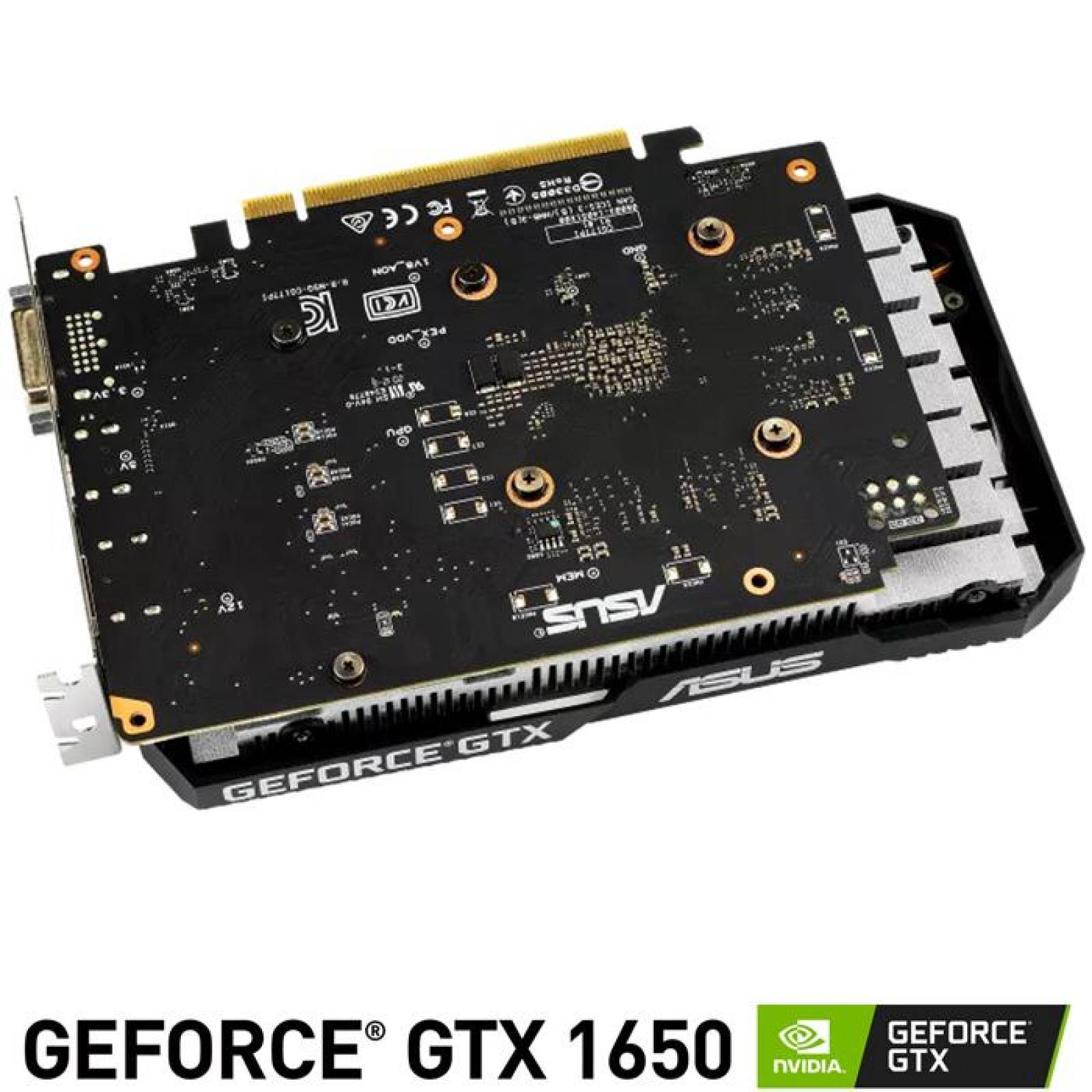 Tarjeta Video ASUS Dual GeForce GTX 1650 Mini 4GB GDDR6 