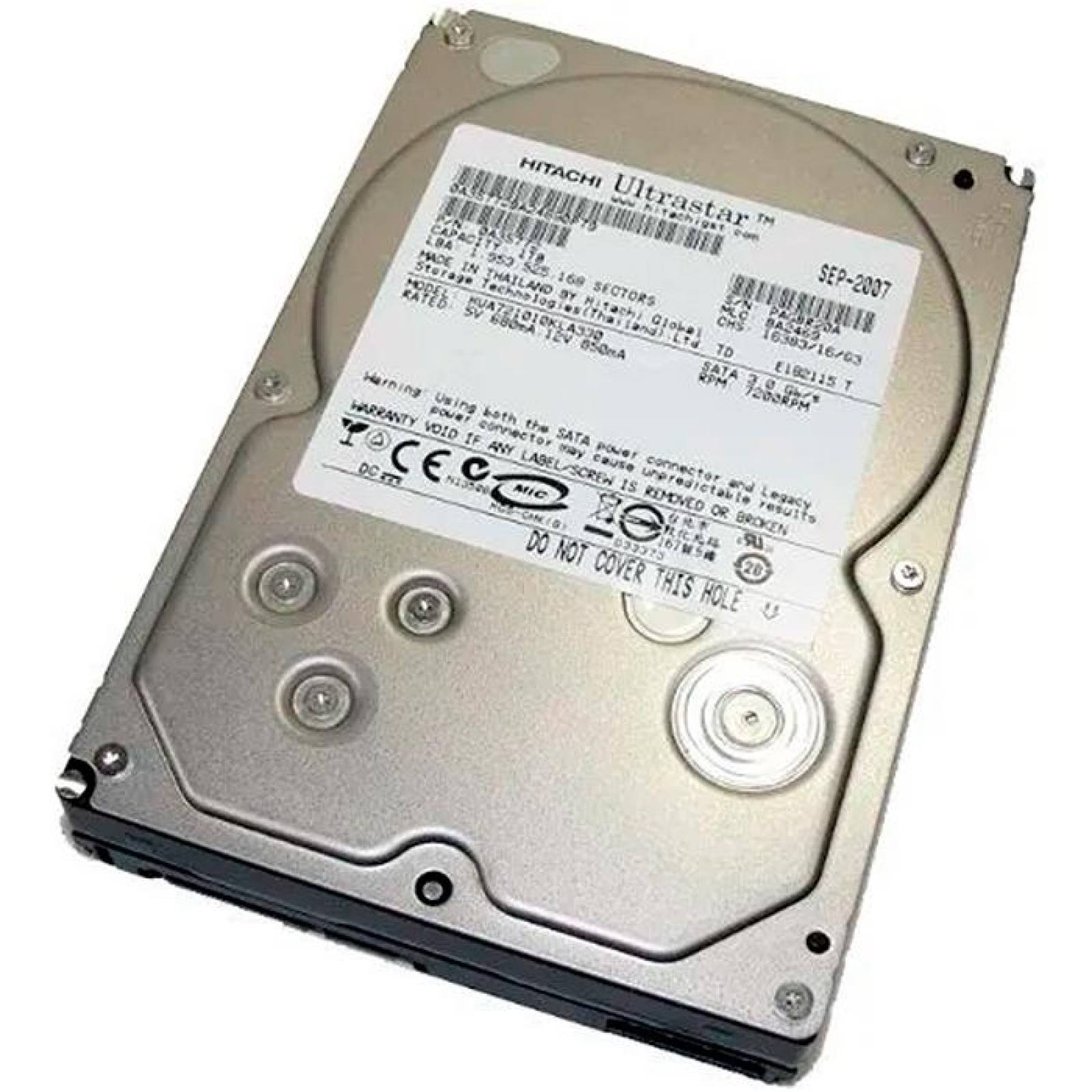 Disco Duro Interno 3TB HITACHI SATA 3.5 7200RPM PC (REACONDICIONADO)