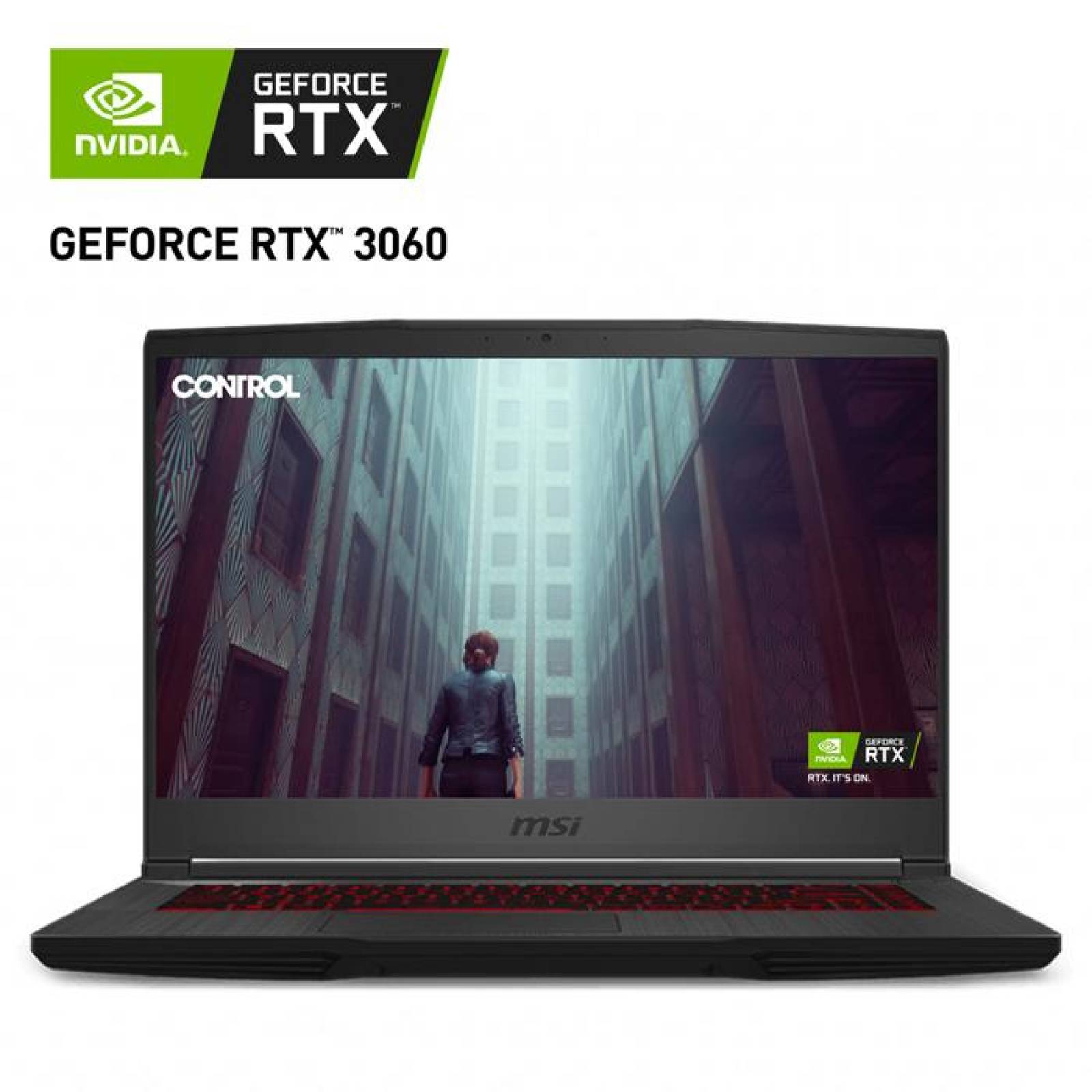 Laptop Gamer MSI GF65 Thin GeForce RTX 3060 Core I5 10500H 8GB M.2 512GB 15.6 10UE-213US 