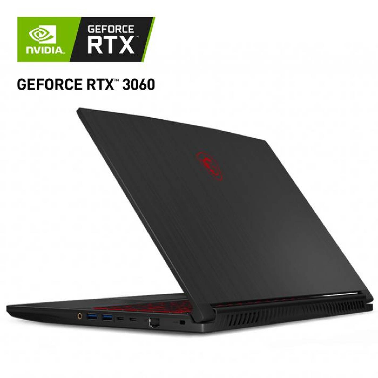 Laptop Gamer MSI GF65 Thin GeForce RTX 3060 Core I5 10500H 16GB M.2 512GB 15.6 10UE-213US-V2 