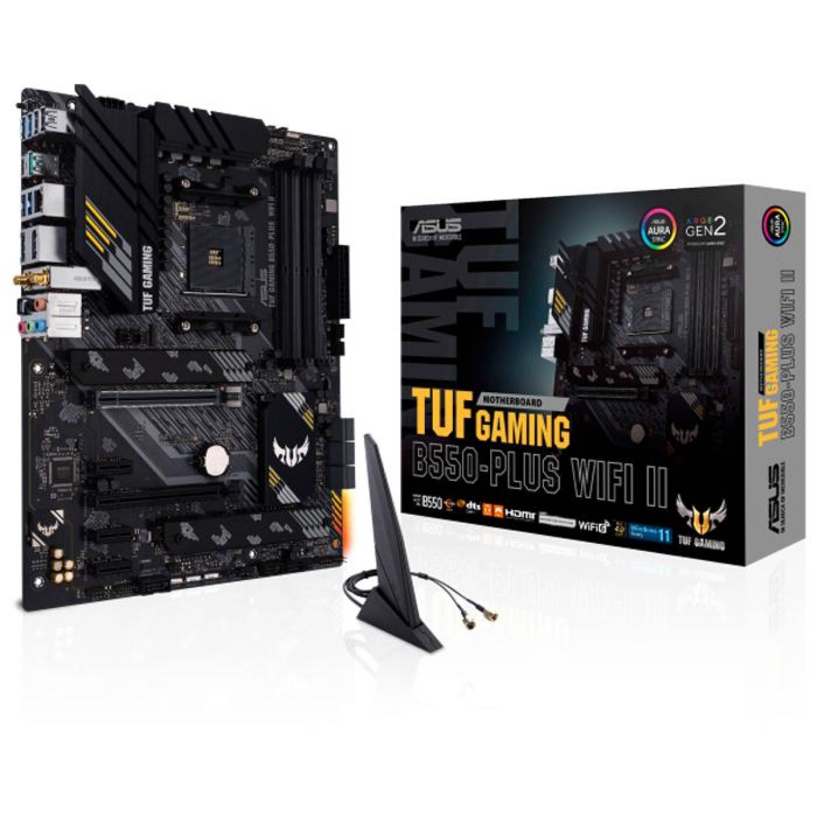 Tarjeta Madre ASUS TUF Gaming B550-Plus WiFi II AM4 DDR4 ATX 