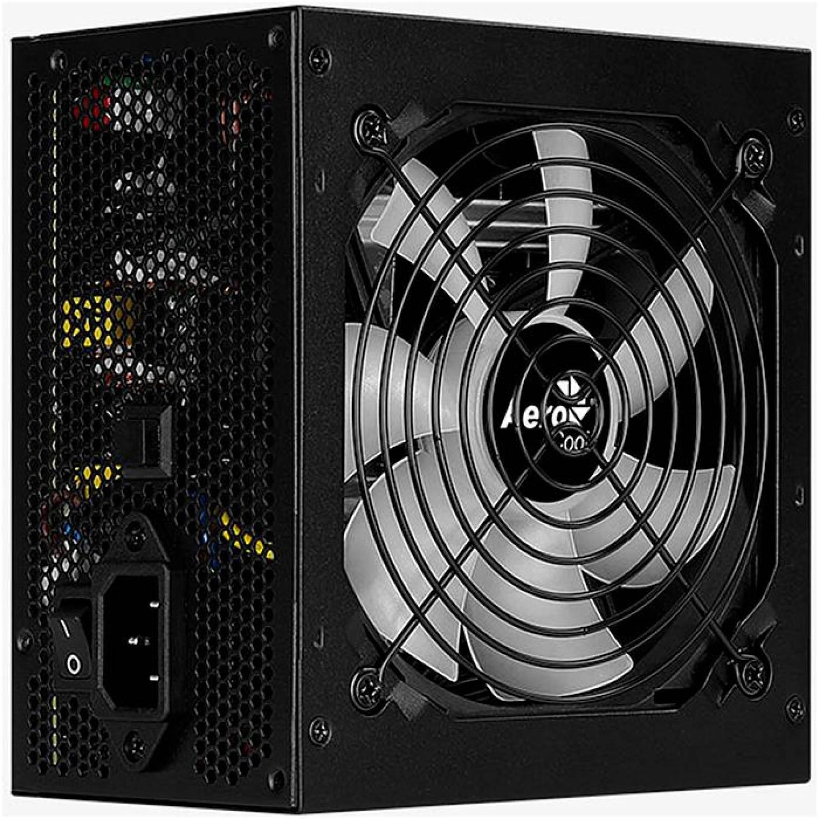 Fuente de Poder Gamer AEROCOOL Dorado 850W 80 Plus Gold ARGB 