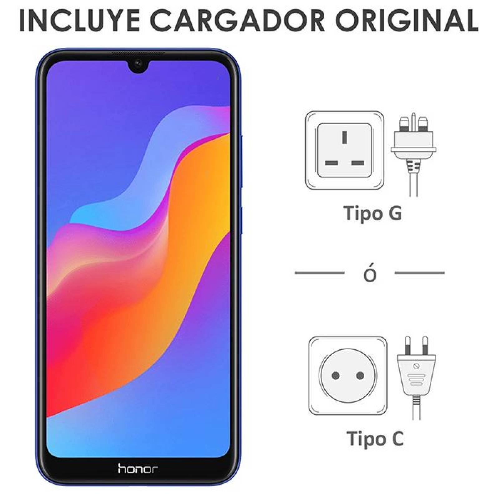 Celular HONOR 8A 3GB 64GB IPS 6 Camara 13MP Dual SIM