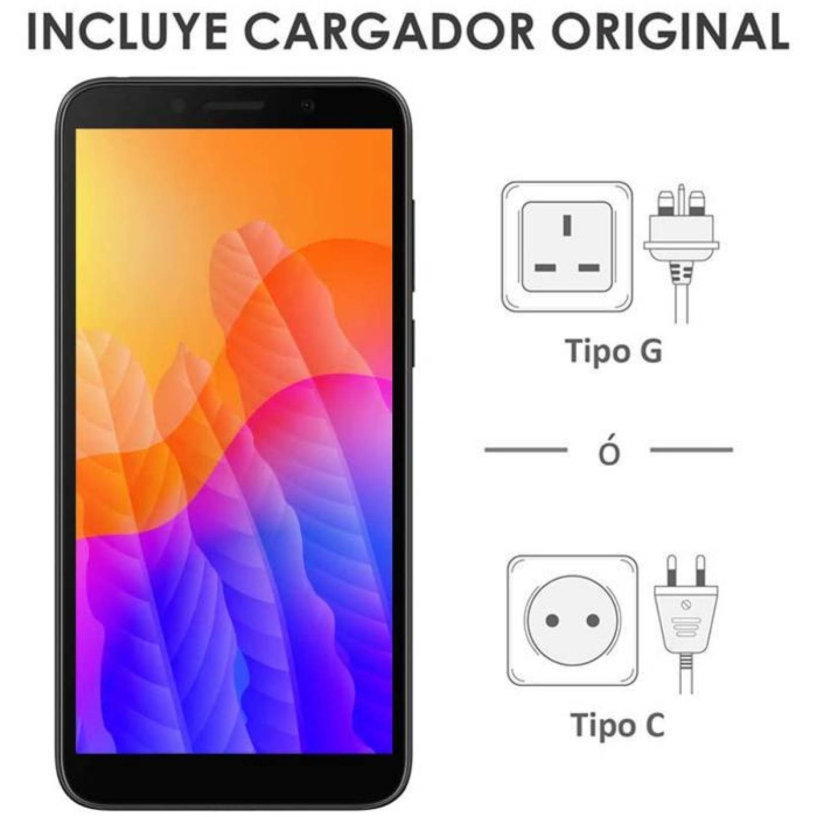 Celular HUAWEI Y5P 2GB 32GB Octa Core Camara 8 MP Dual SIM