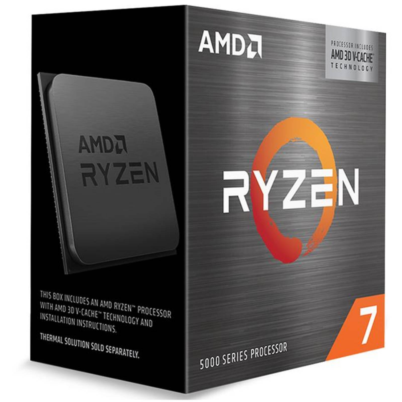 Procesador AMD RYZEN 7 5800X3D 4.5 GHz 8 Core AM4 100-100000651WOF