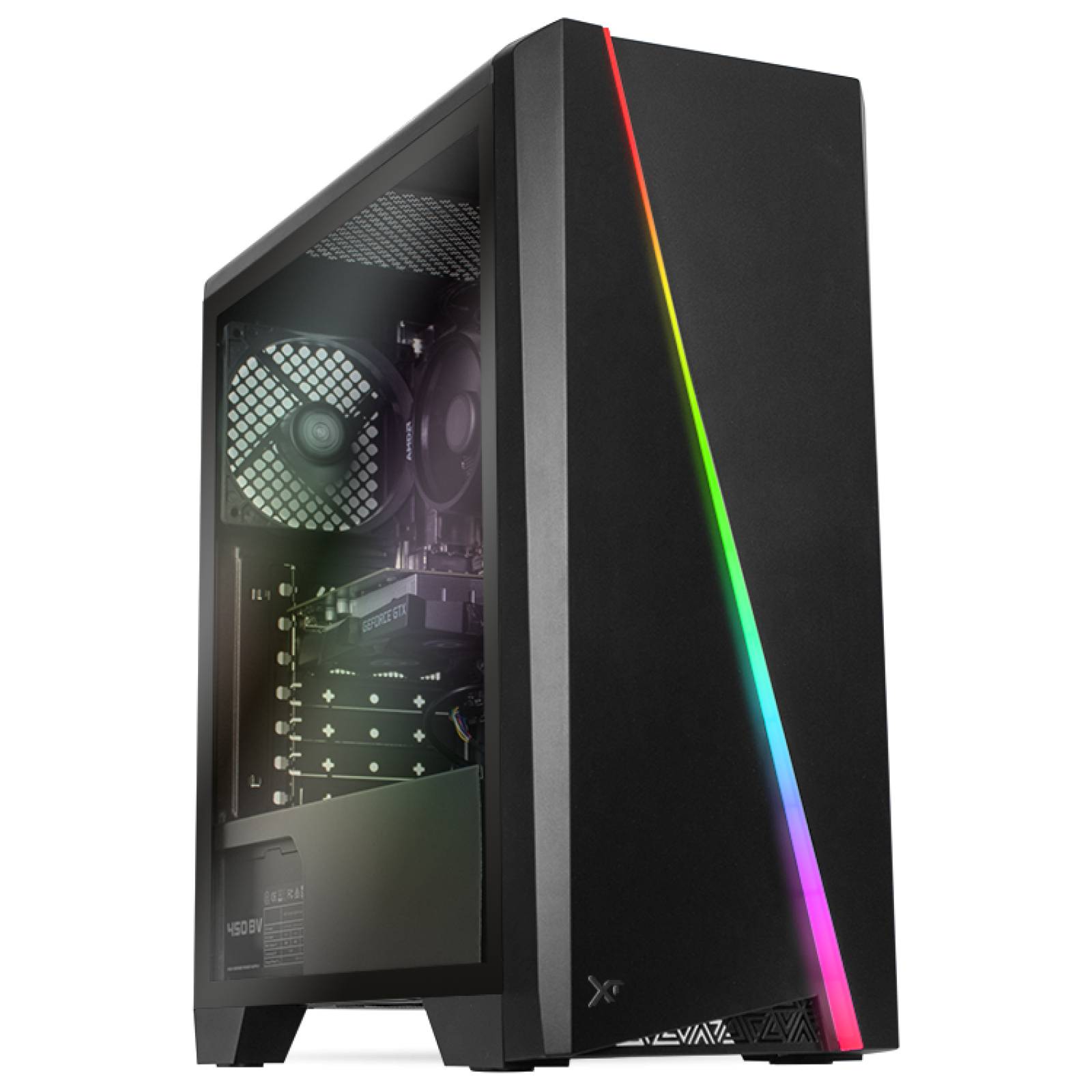 Xtreme PC Gamer Geforce GTX 1650 Ryzen 5 5600X 16GB SSD 480GB Black