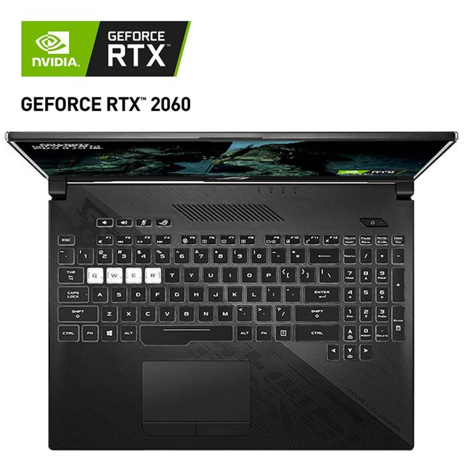 Laptop ASUS ROG Strix Core I7 RTX 2060 16GB 1TB 256GB SSD 15.6 Reacondicionado 