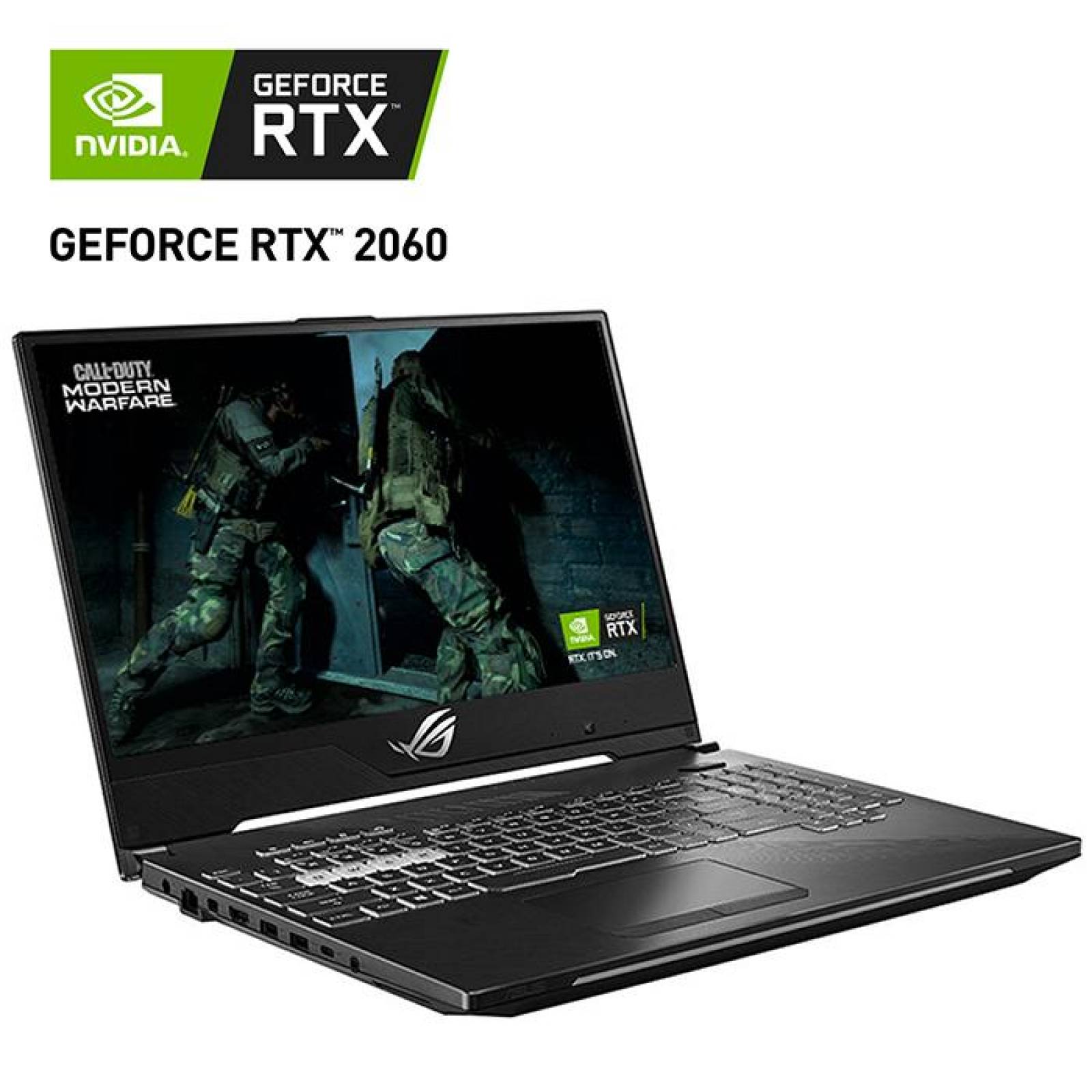 Laptop ASUS ROG Strix Core I7 RTX 2060 16GB 1TB 256GB SSD 15.6 Reacondicionado 