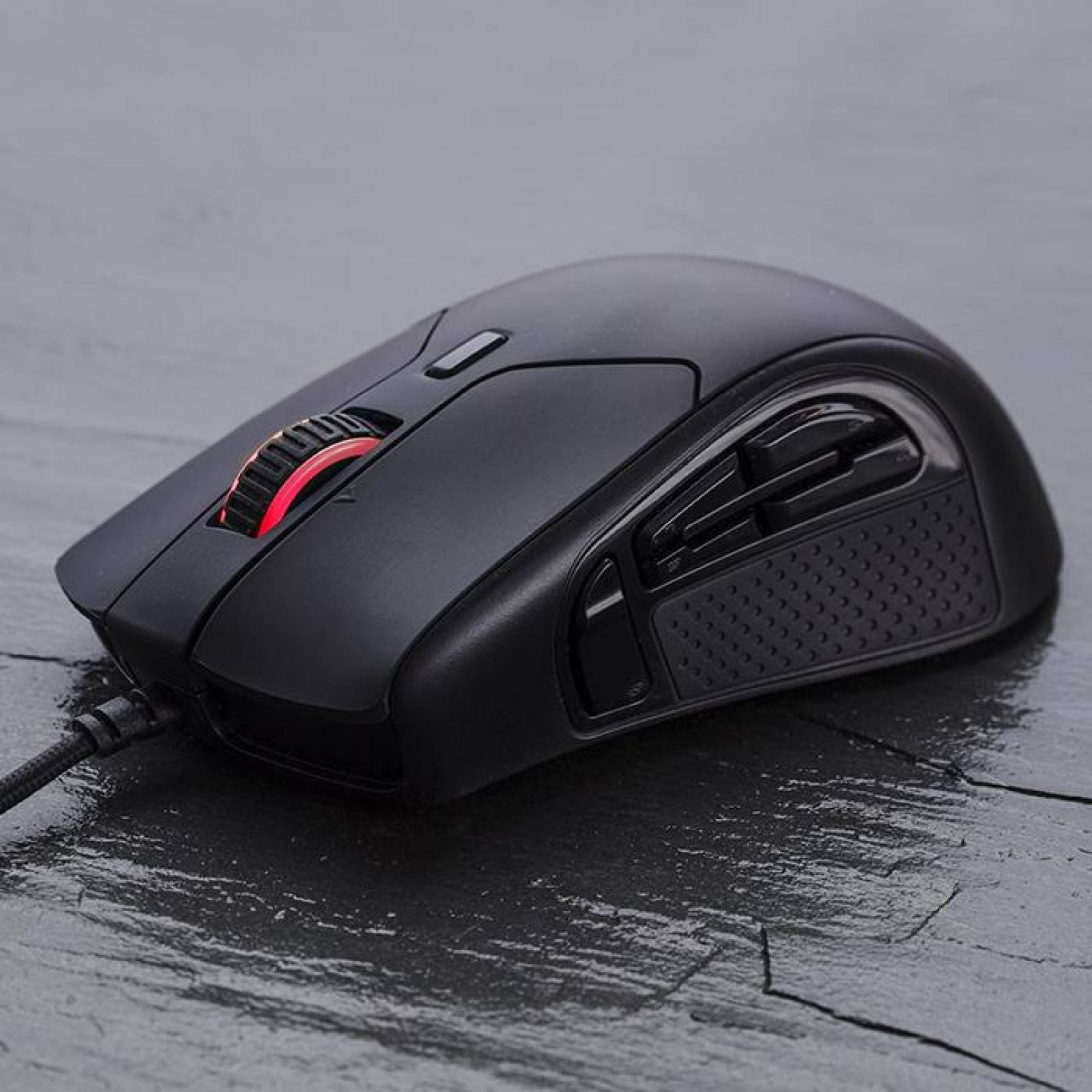 Mouse Gamer HYPERX Pulsefire Raid 3200 DPI 11 Botones RGB Reacondicionado 