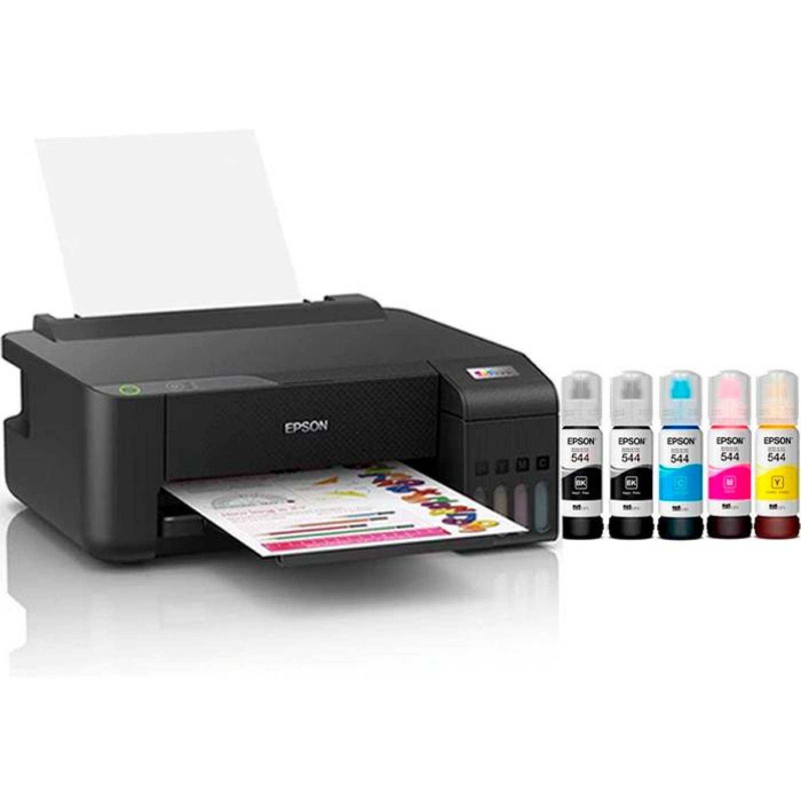 Impresora EPSON L1210 EcoTank Tinta Continua 5 Tintas 33 ppm USB T544 