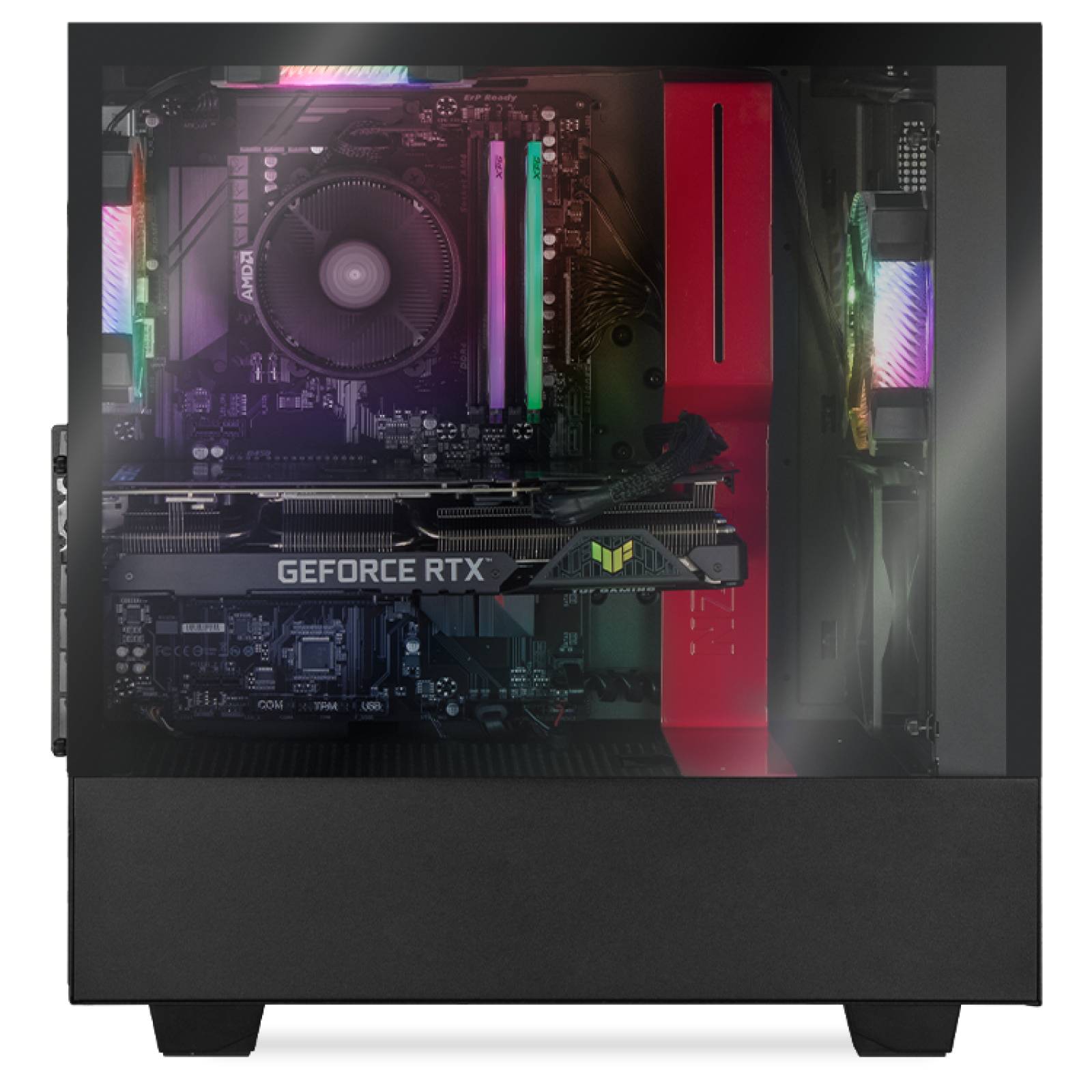 Xtreme PC Gamer NZXT Geforce RTX 3060 Ryzen 5 5600 16GB SSD 500GB 2TB ARGB