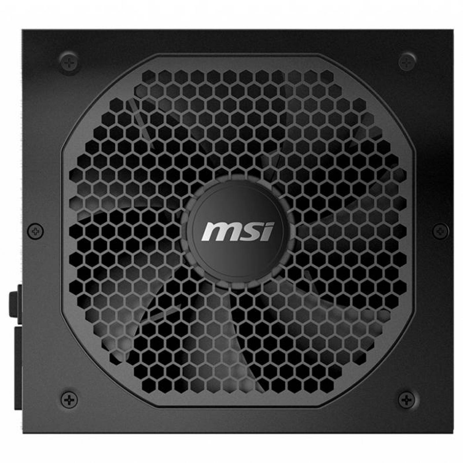 Fuente de Poder PC 650W Gamer MSI 80 Plus Gold MPG A650GF 