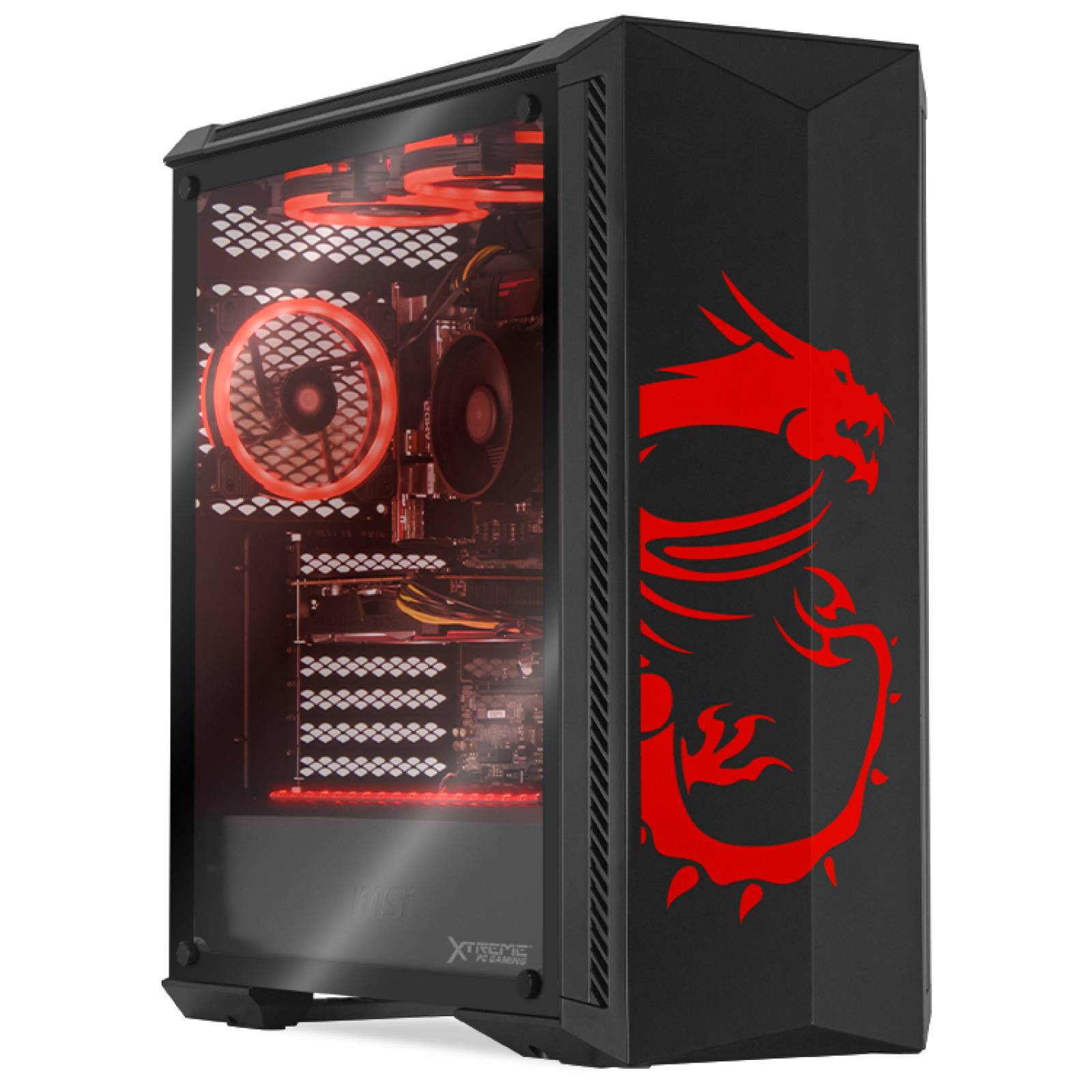 Xtreme PC Gamer MSI AMD Radeon RX 6500 XT Ryzen 5 4500 16GB SSD 250GB 2TB ARGB WIFI 