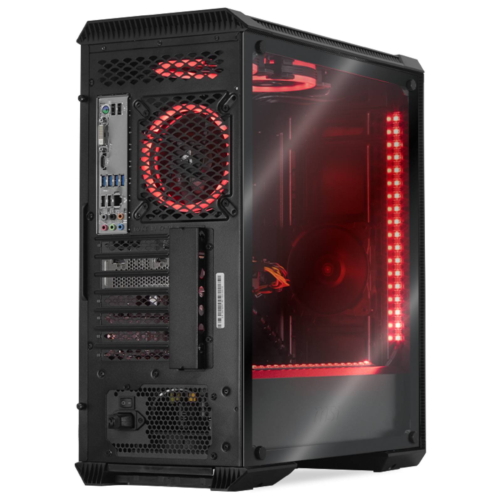 Xtreme PC Gamer MSI AMD Radeon RX 6500 XT Ryzen 5 4500 16GB SSD 250GB 2TB ARGB WIFI 