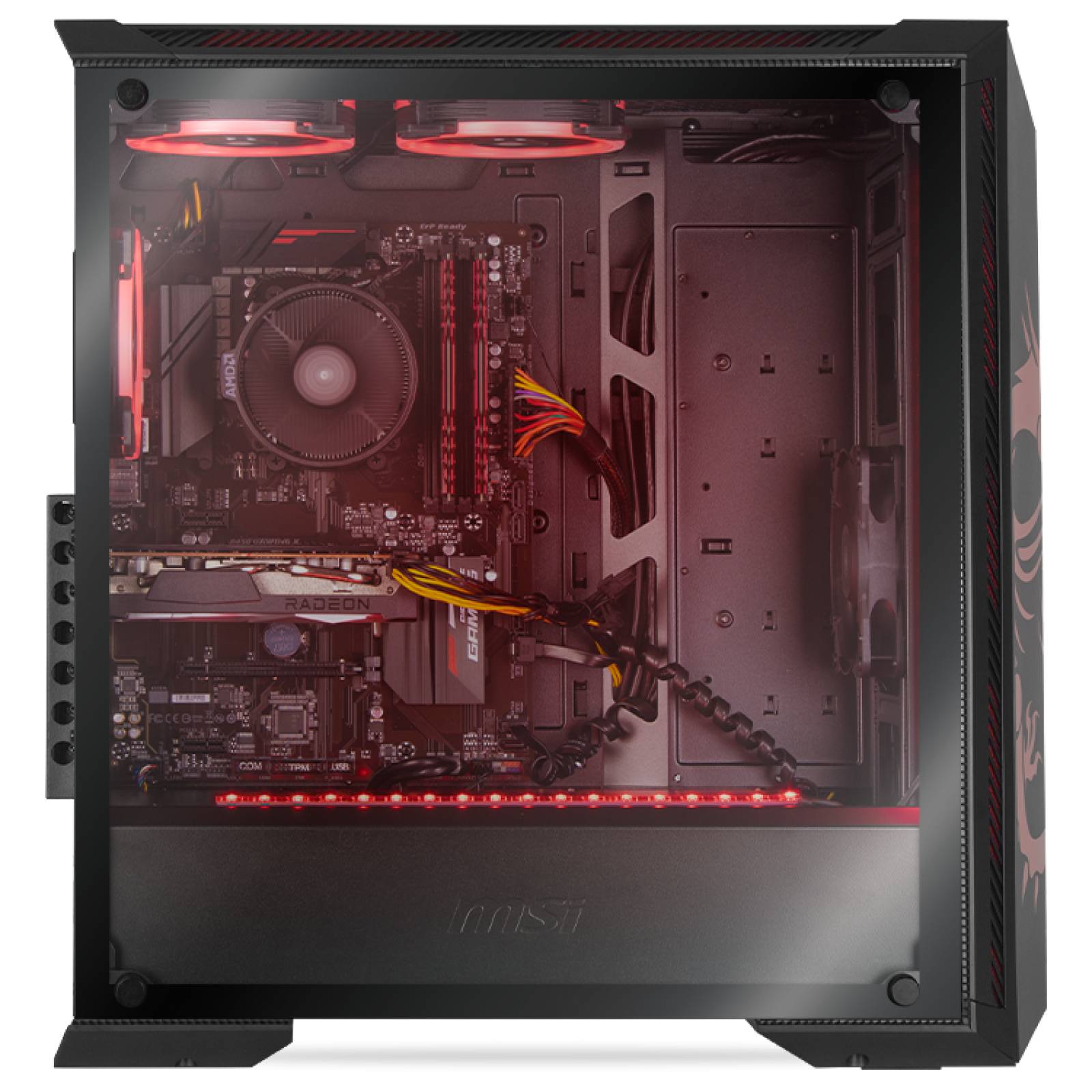 Xtreme PC Gamer MSI AMD Radeon RX 6500 XT Ryzen 5 4500 16GB SSD 250GB 2TB ARGB WIFI 