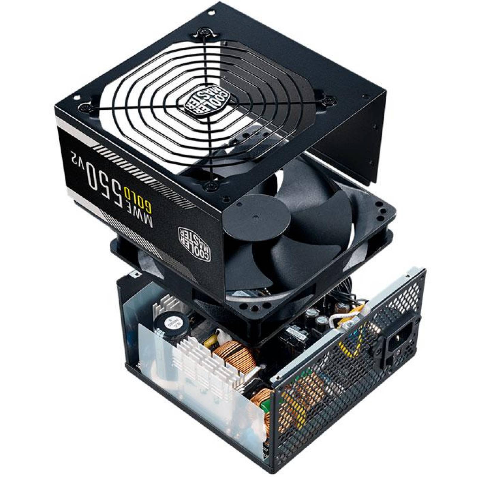 Fuente de Poder COOLER MASTER MWE V2 550W 80 Plus Gold 